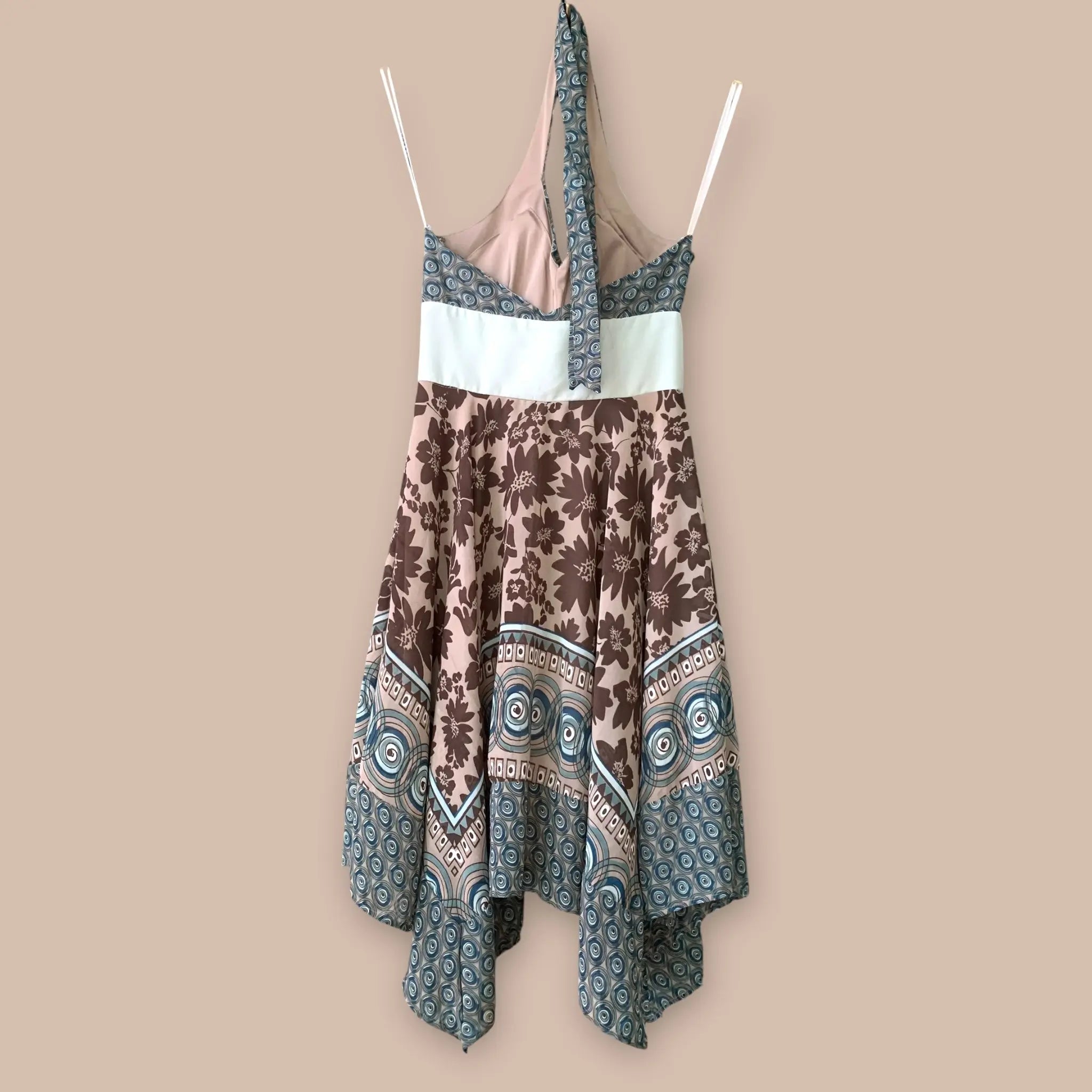 Vero Moda halterneck mekko 36 Bloomy Moon