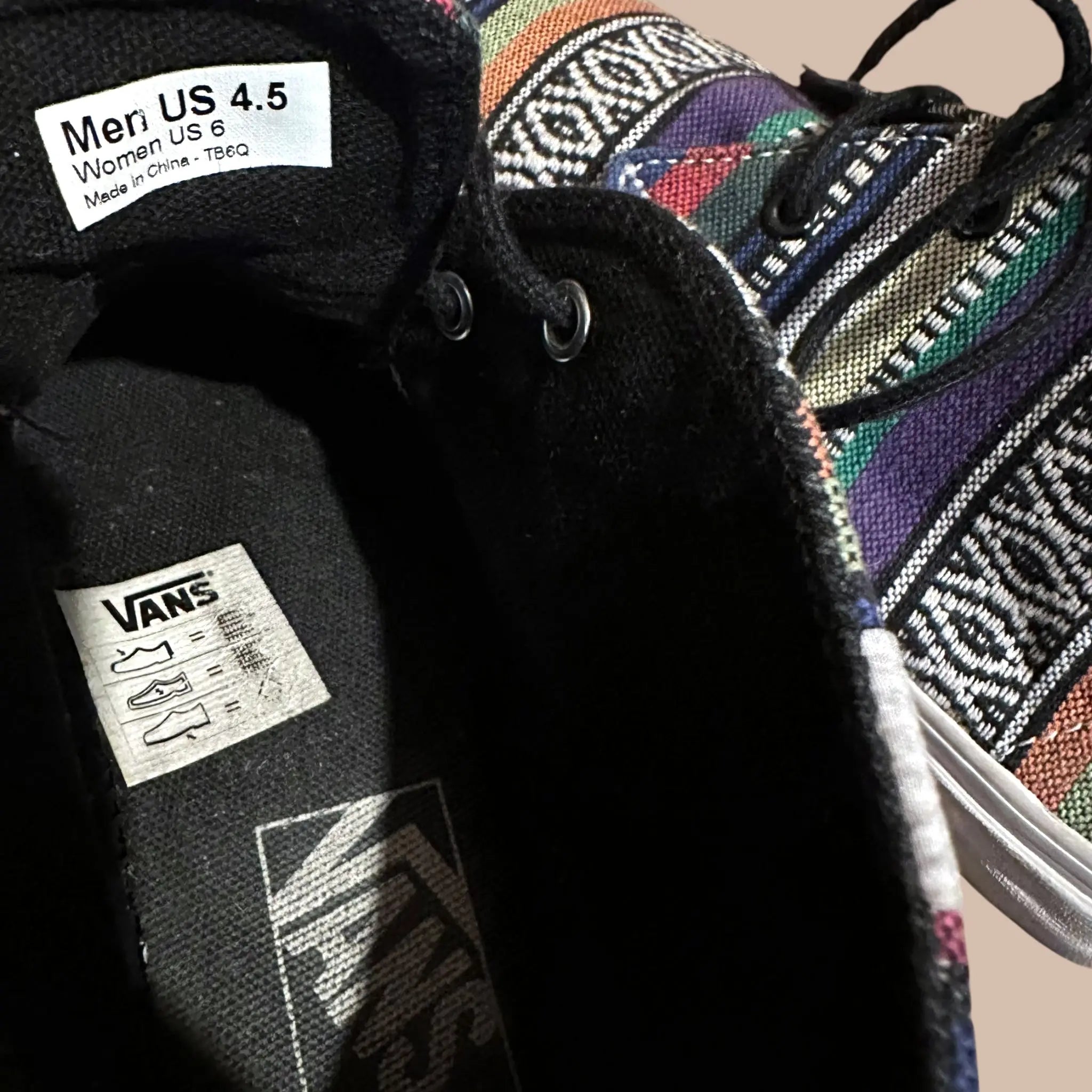 Vans aztec kengät 36 Bloomy Moon