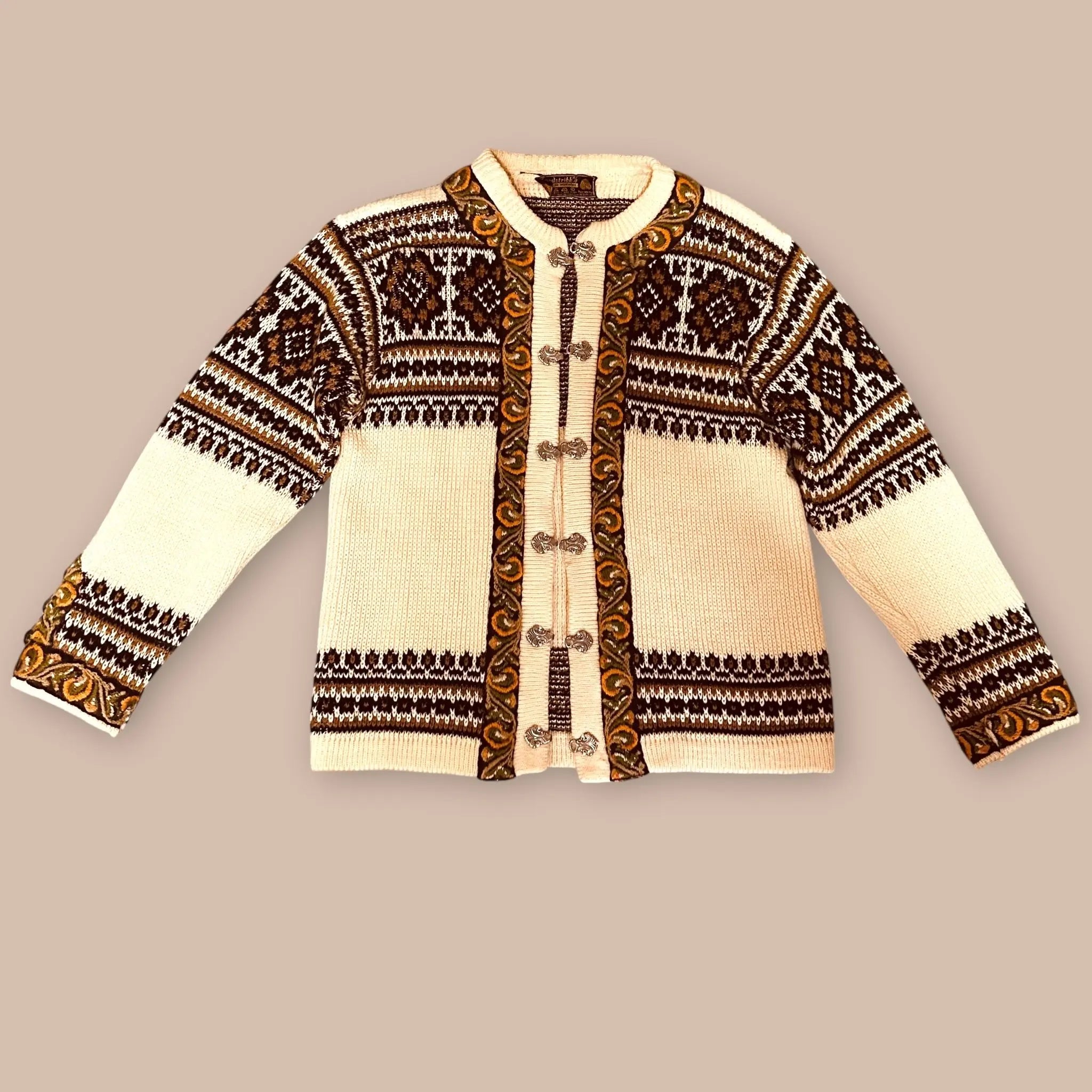 Nordstrikk vintage villatakki S-L Bloomy Moon
