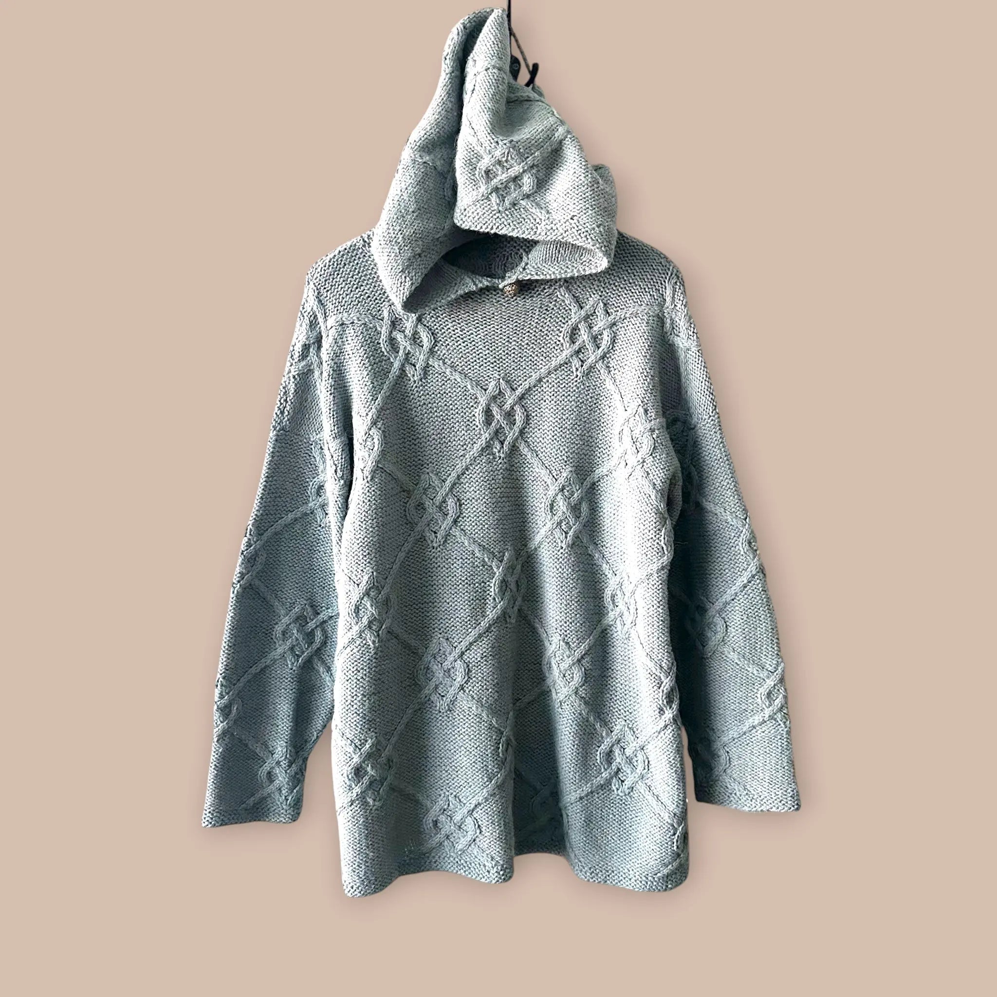 Hand Made villapaita S-L Bloomy Moon