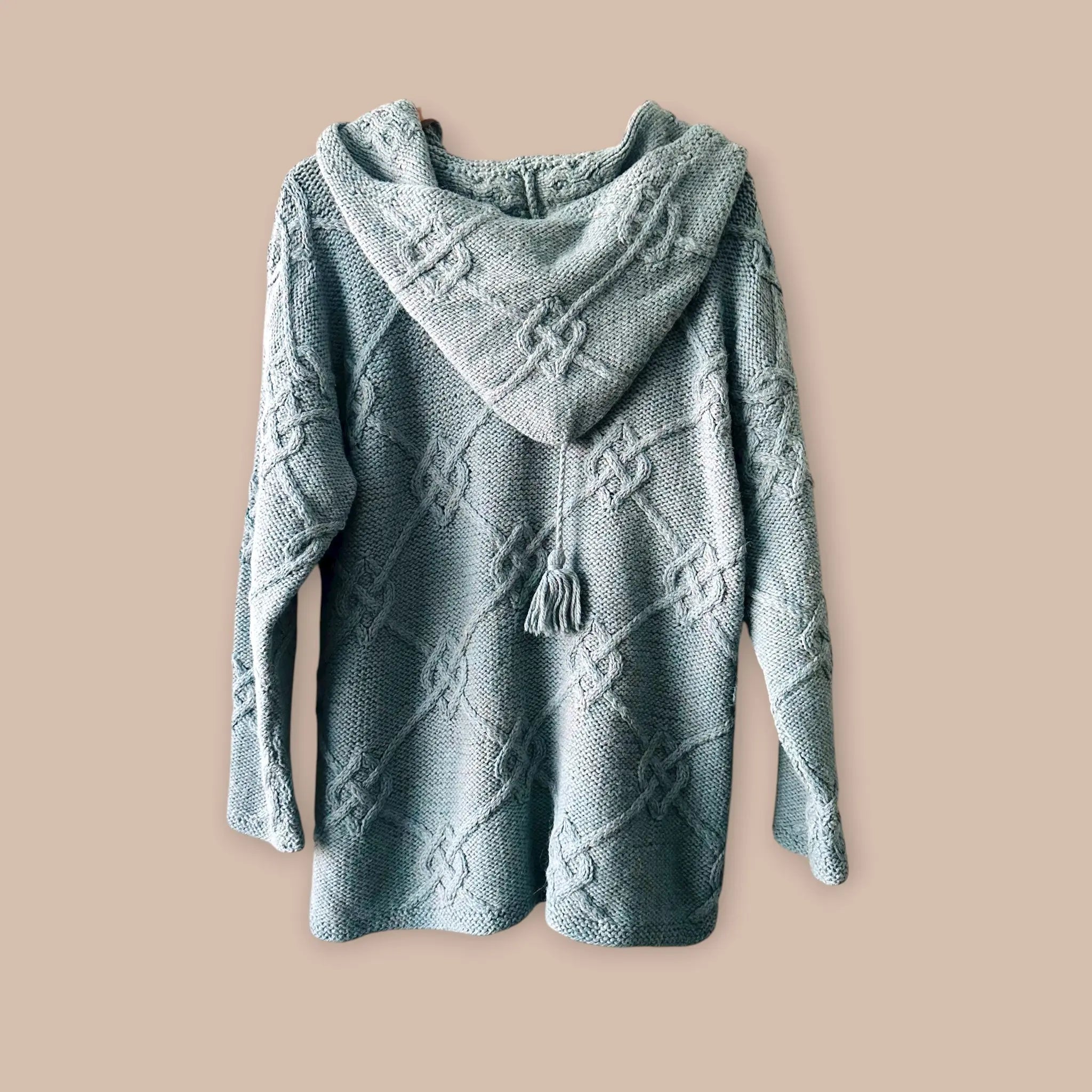 Hand Made villapaita S-L Bloomy Moon