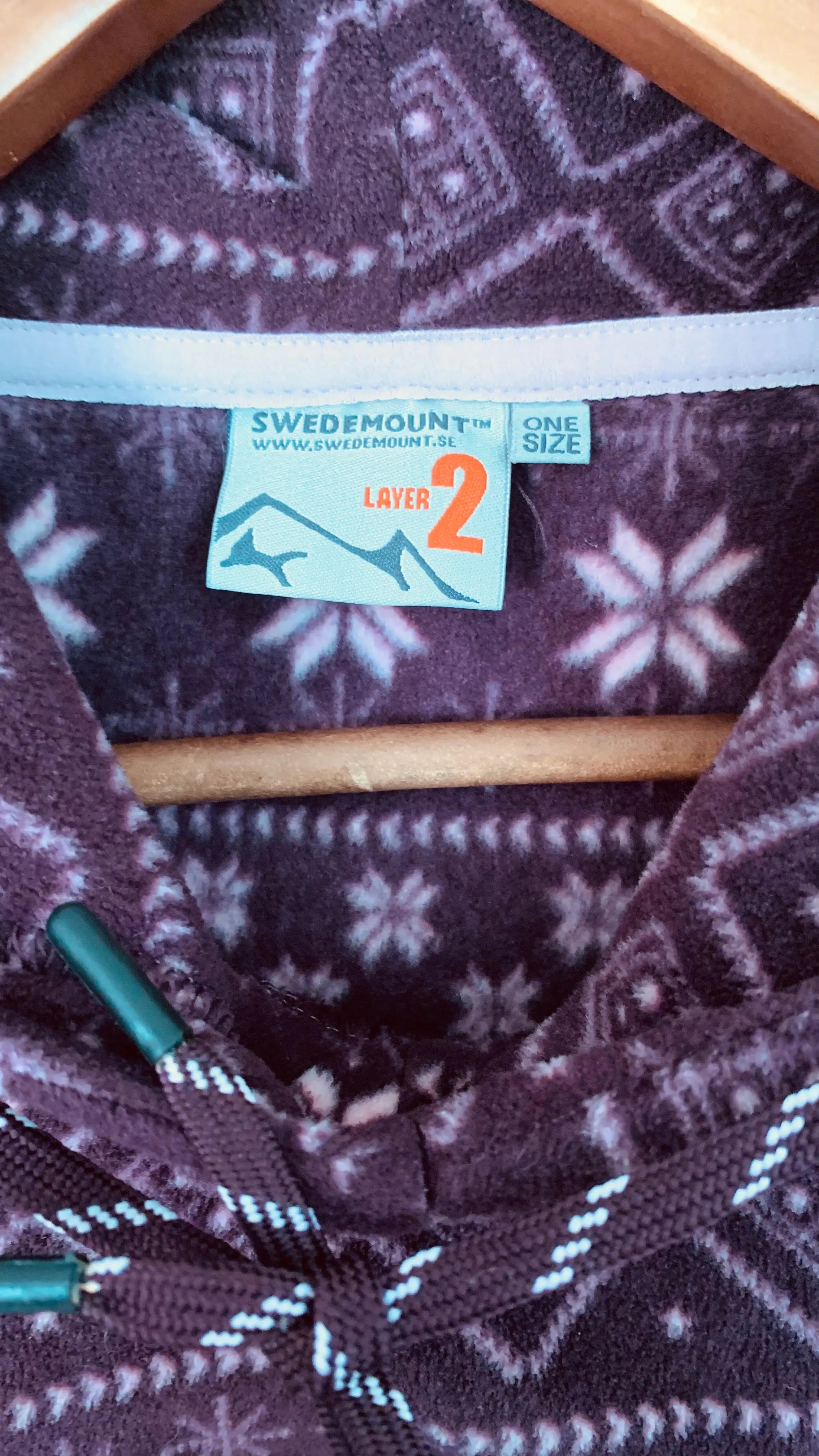 Swedemount hupullinen poncho (Freesize) Bloomy Moon