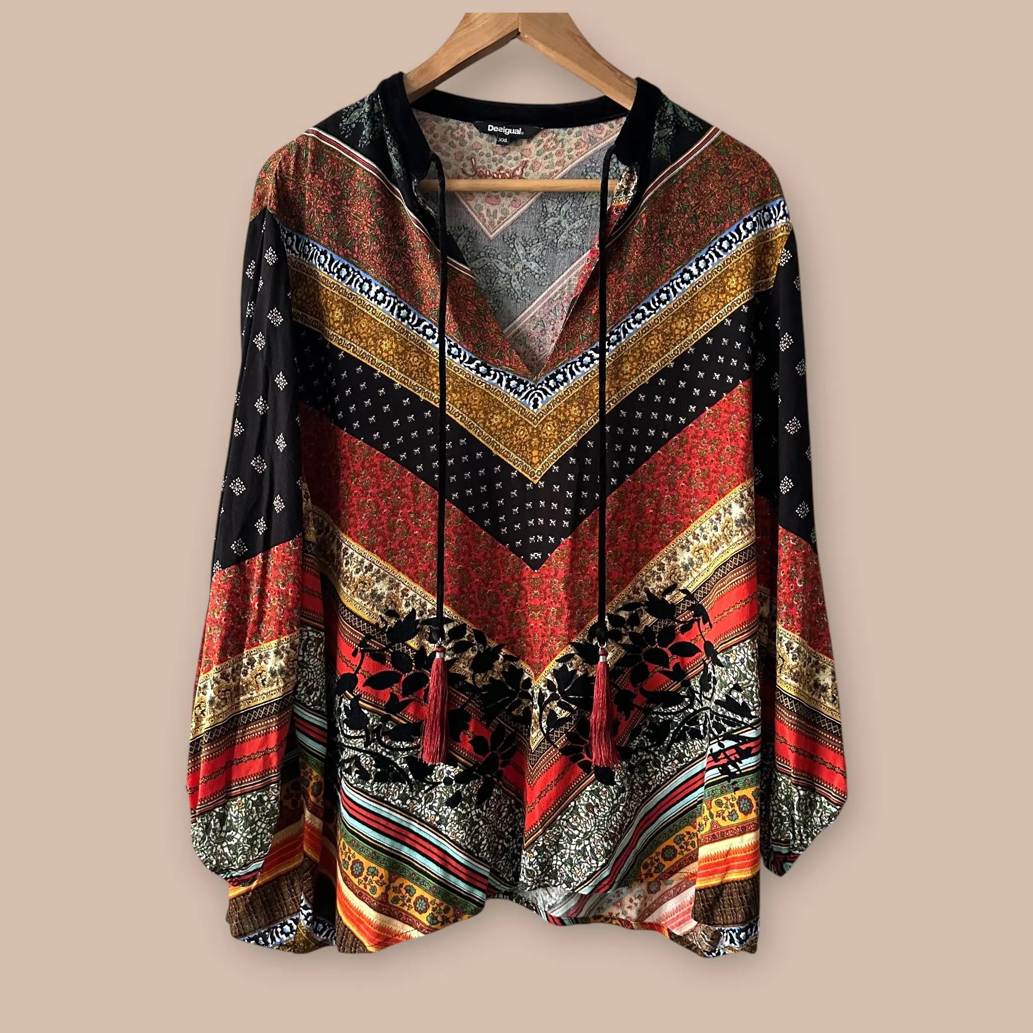 Desigual Luvia-paita XXL Bloomy Moon