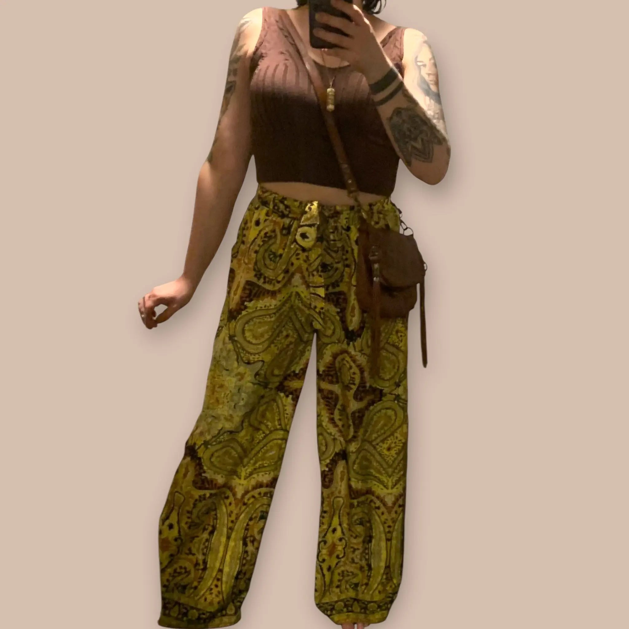 Boohoo housut 42 Bloomy Moon