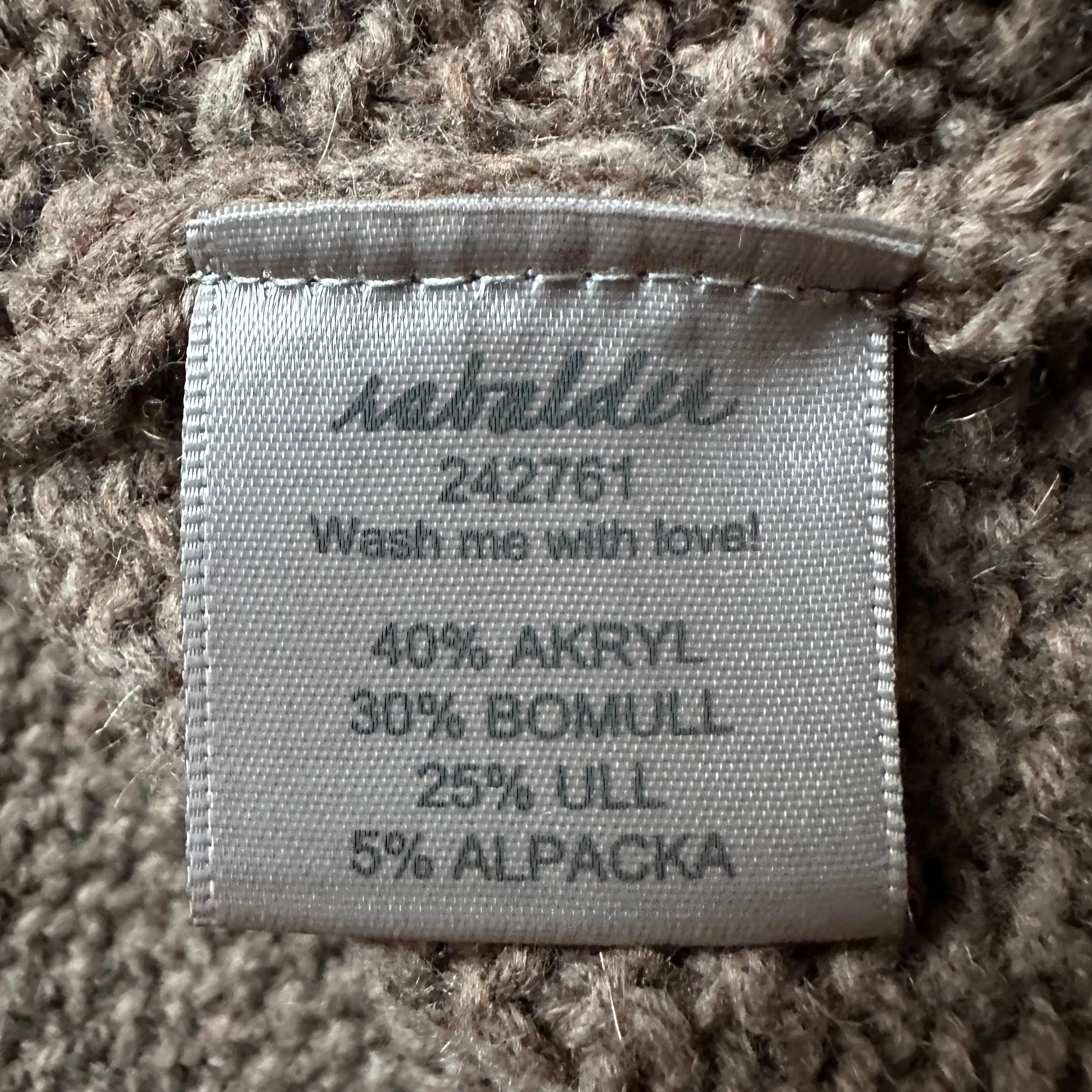 Rabalder neuletakki S-L Bloomy Moon