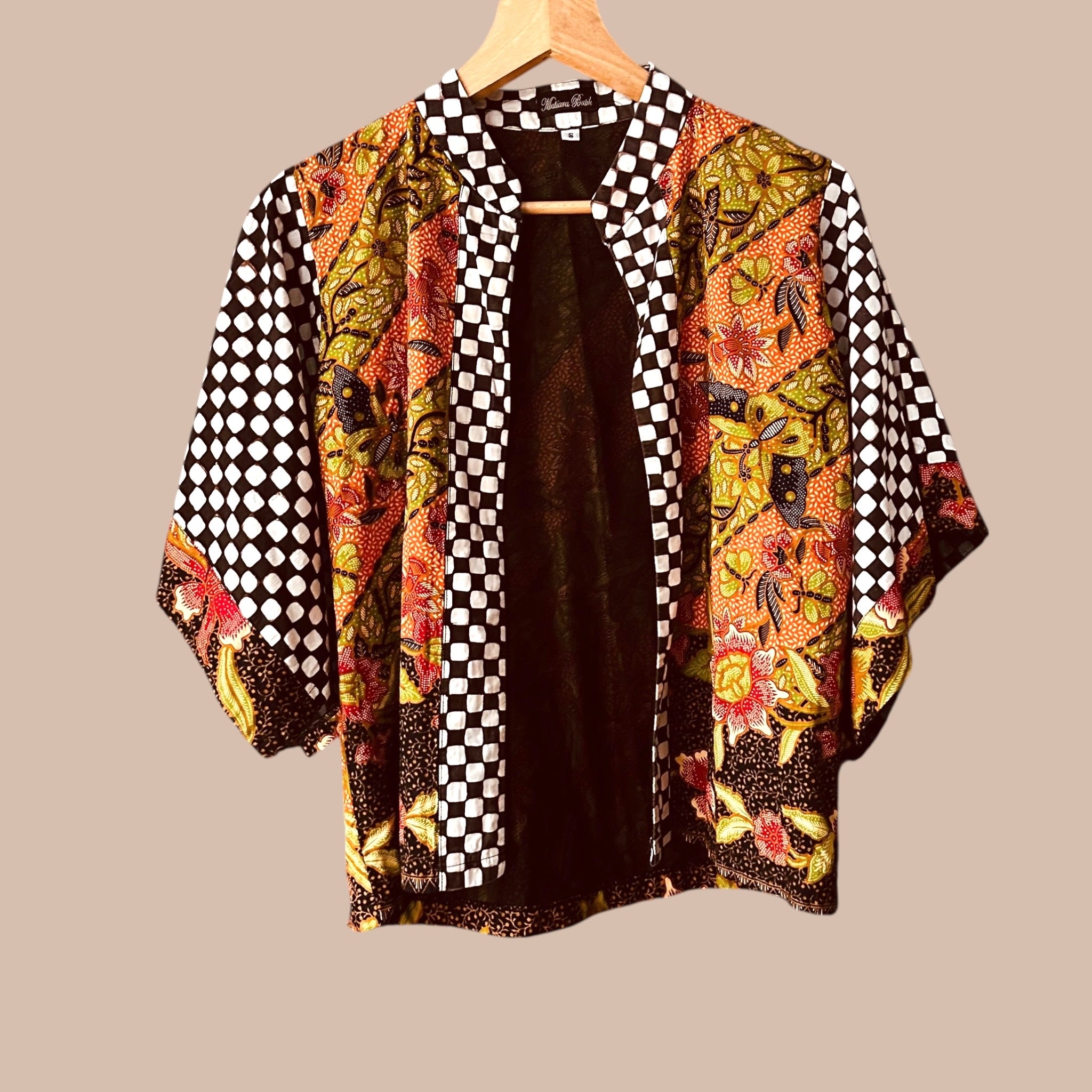 Mutiara Batik kimono S Bloomy Moon