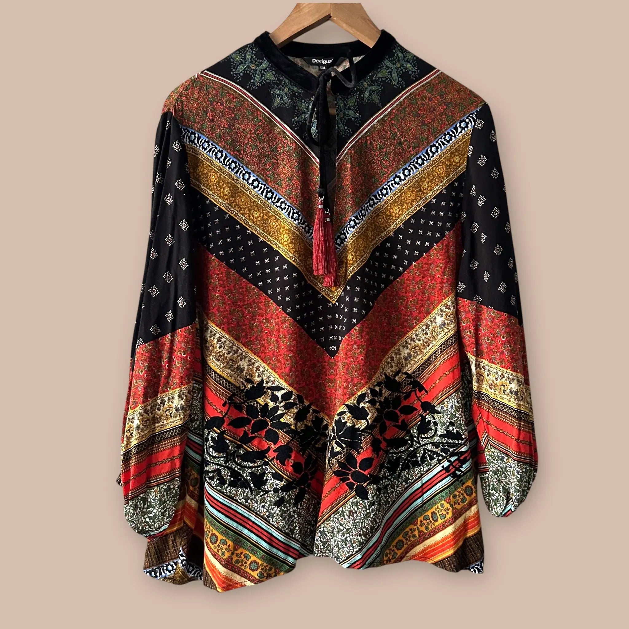 Desigual Luvia-paita XXL Bloomy Moon