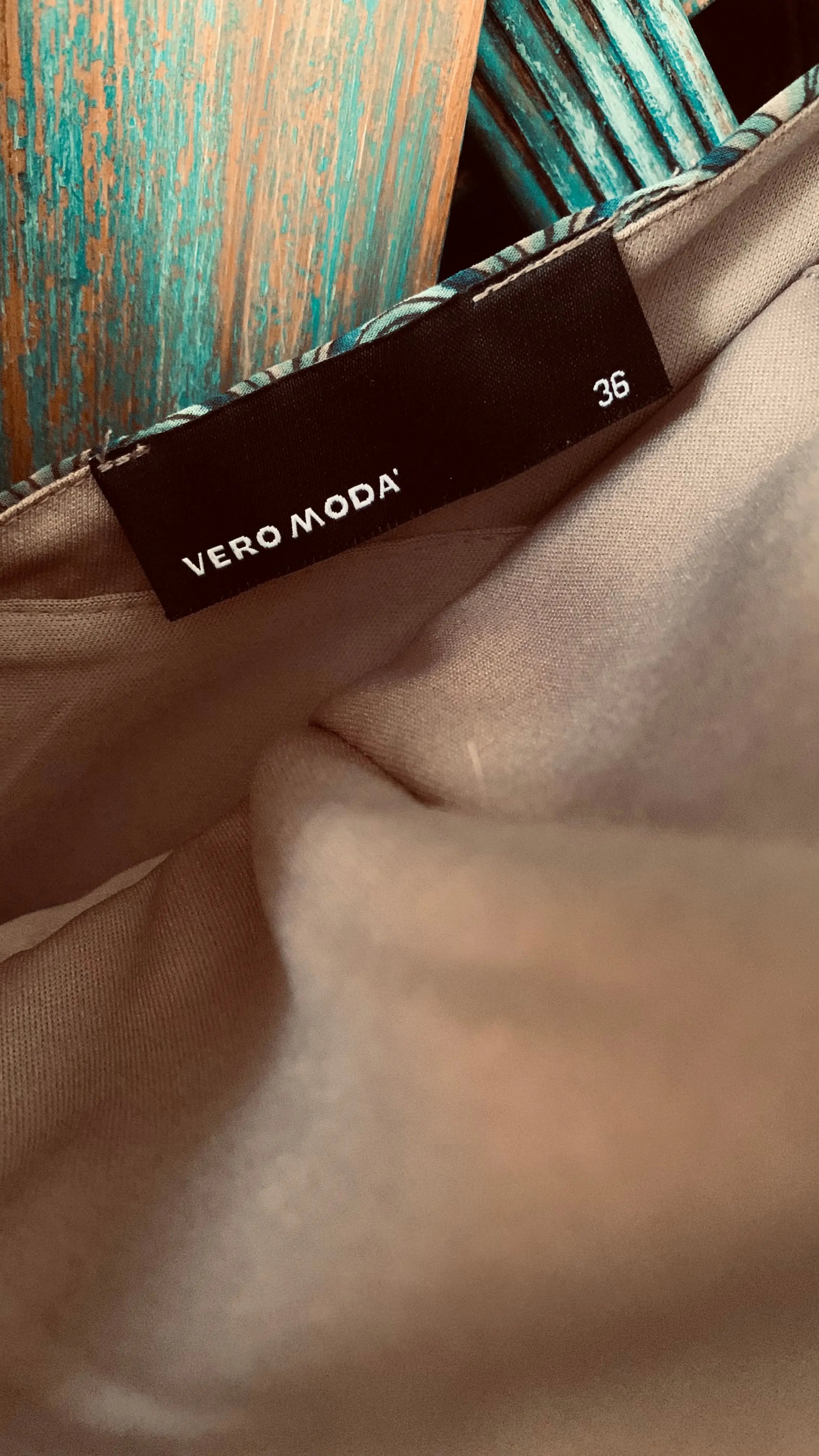 Vero Moda halterneck mekko 36 Bloomy Moon