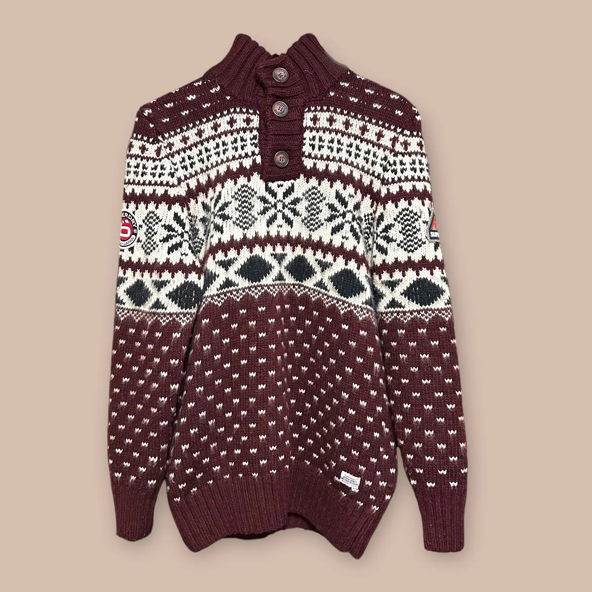 Superdry neule M/L Bloomy Moon