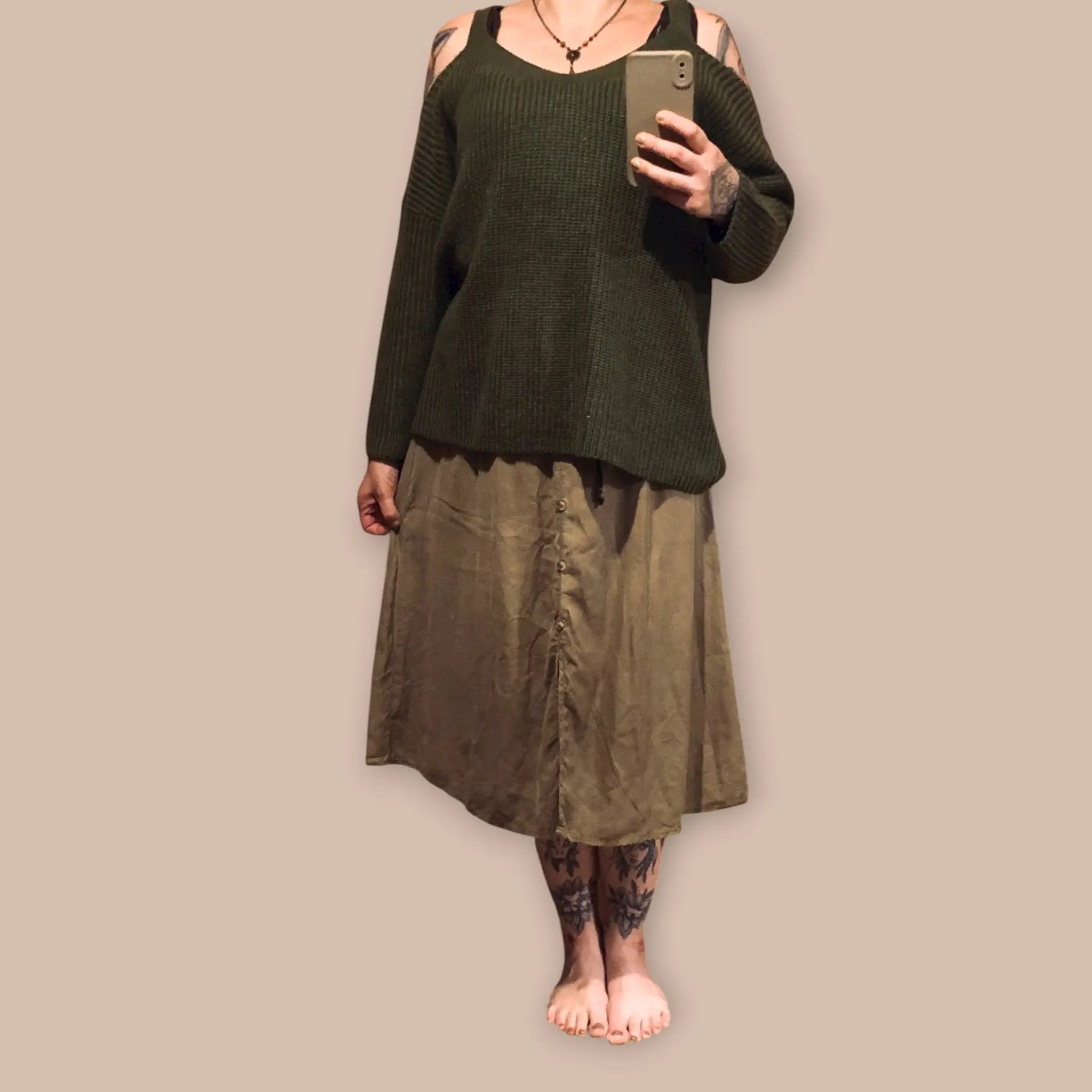 New Look offshoulder neule 48 Bloomy Moon