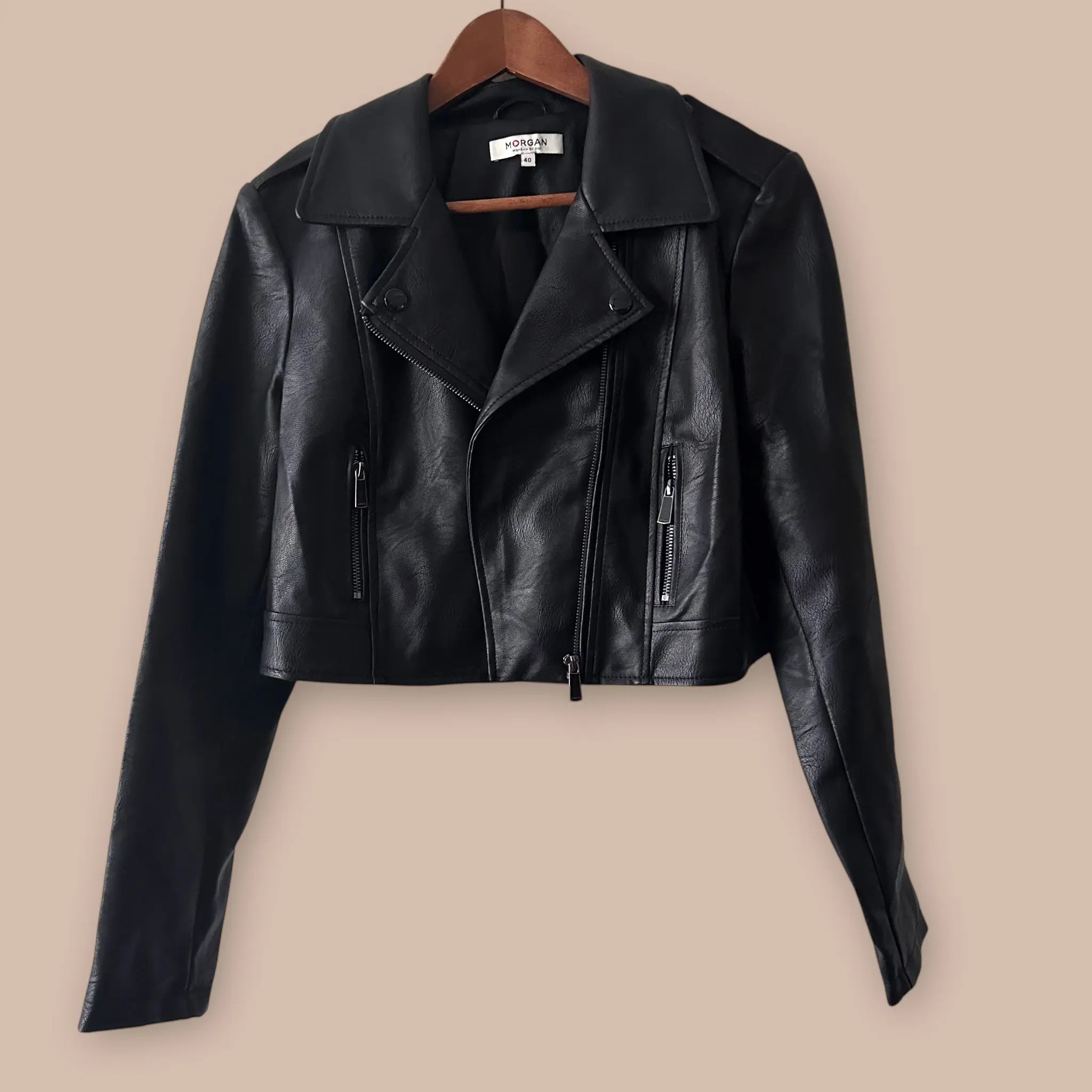 Morgan biker takki 40 Bloomy Moon