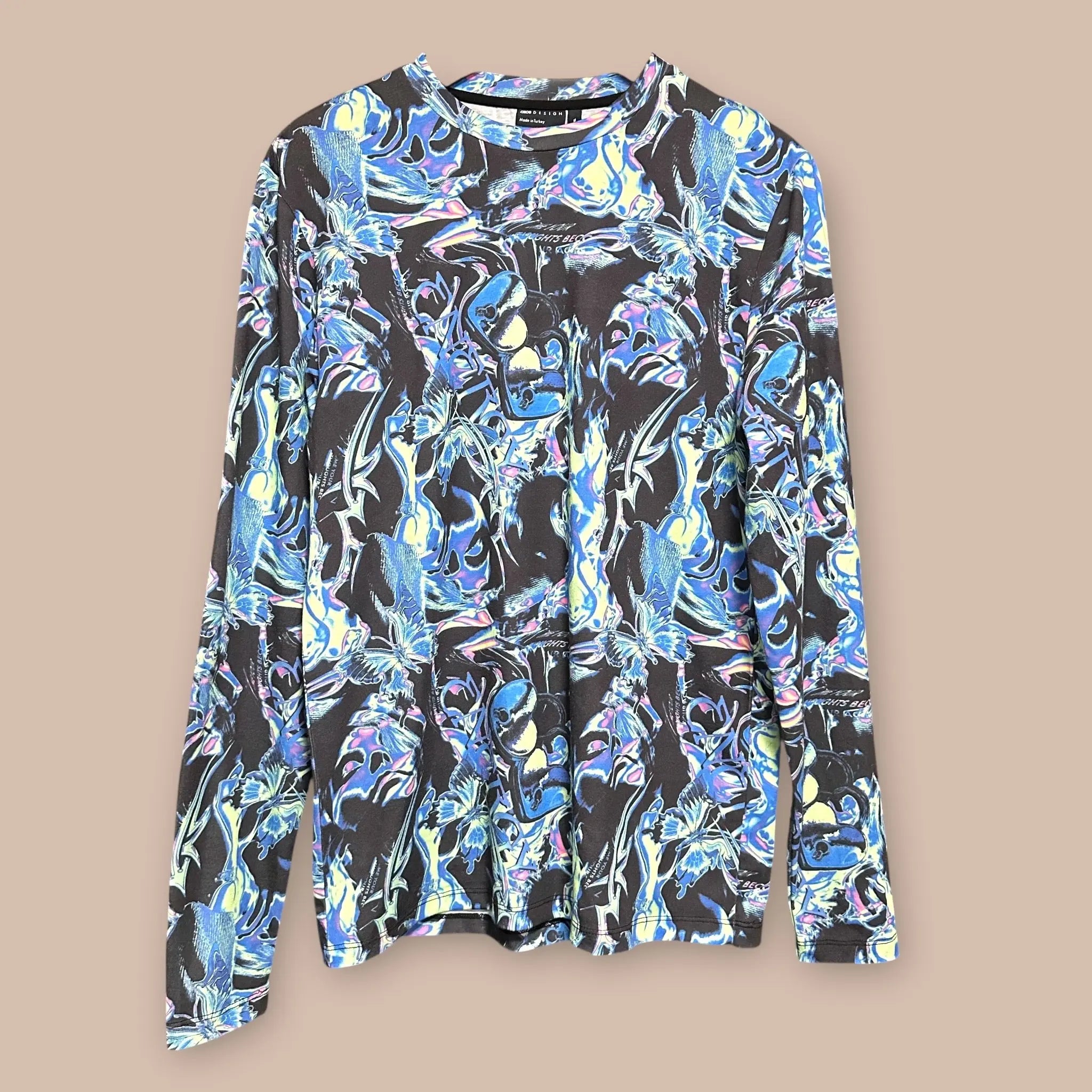 Asos trikoopaita XL Bloomy Moon