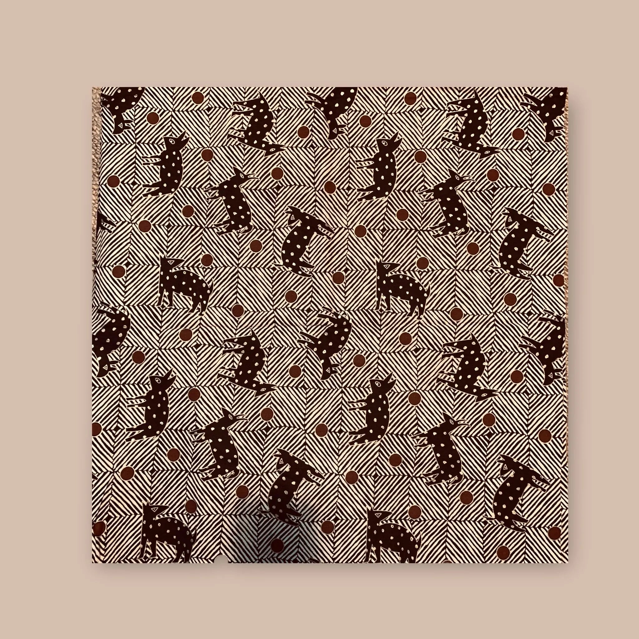 Afrikkalainen kangas Bloomy Moon
