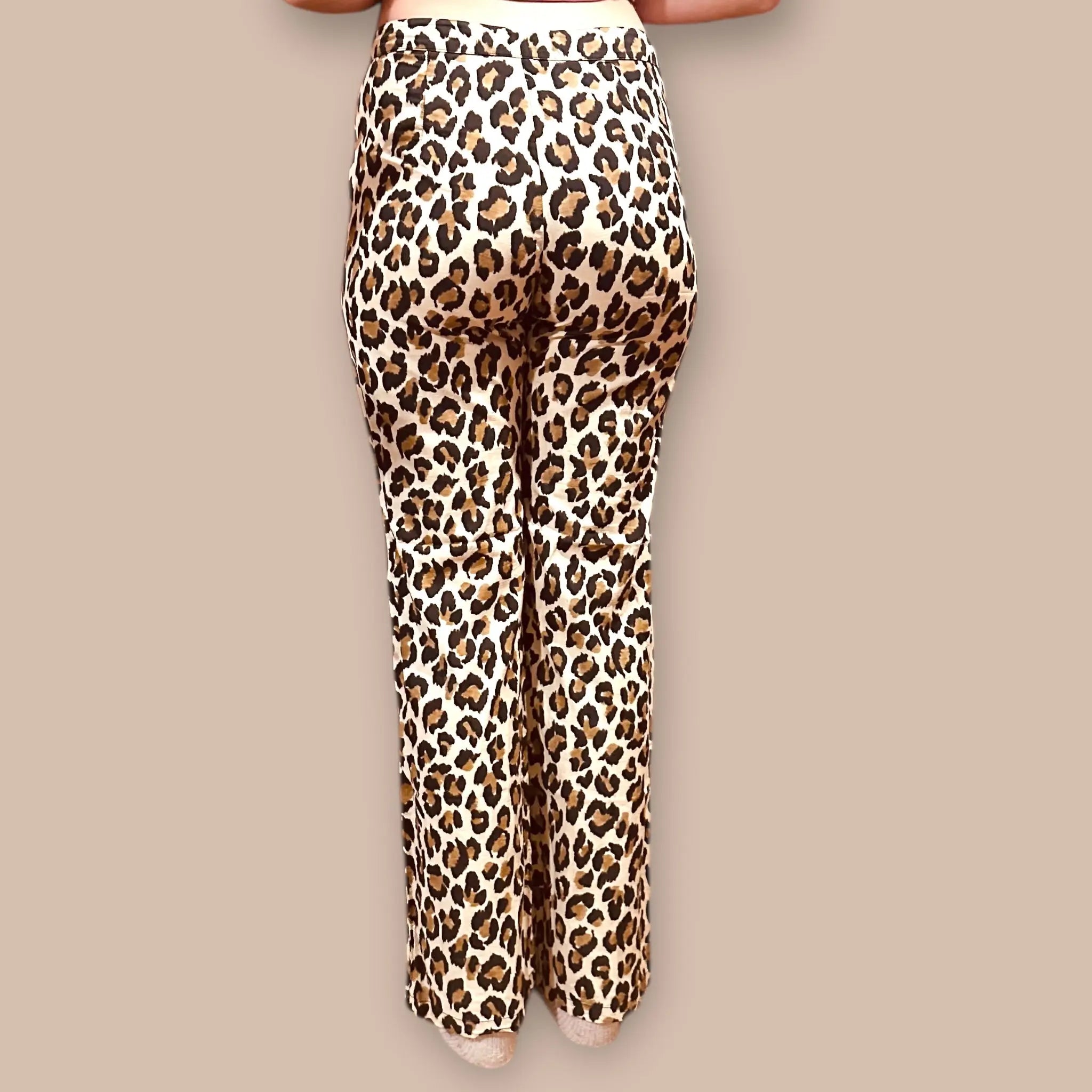 Zara leopardihousut M Bloomy Moon