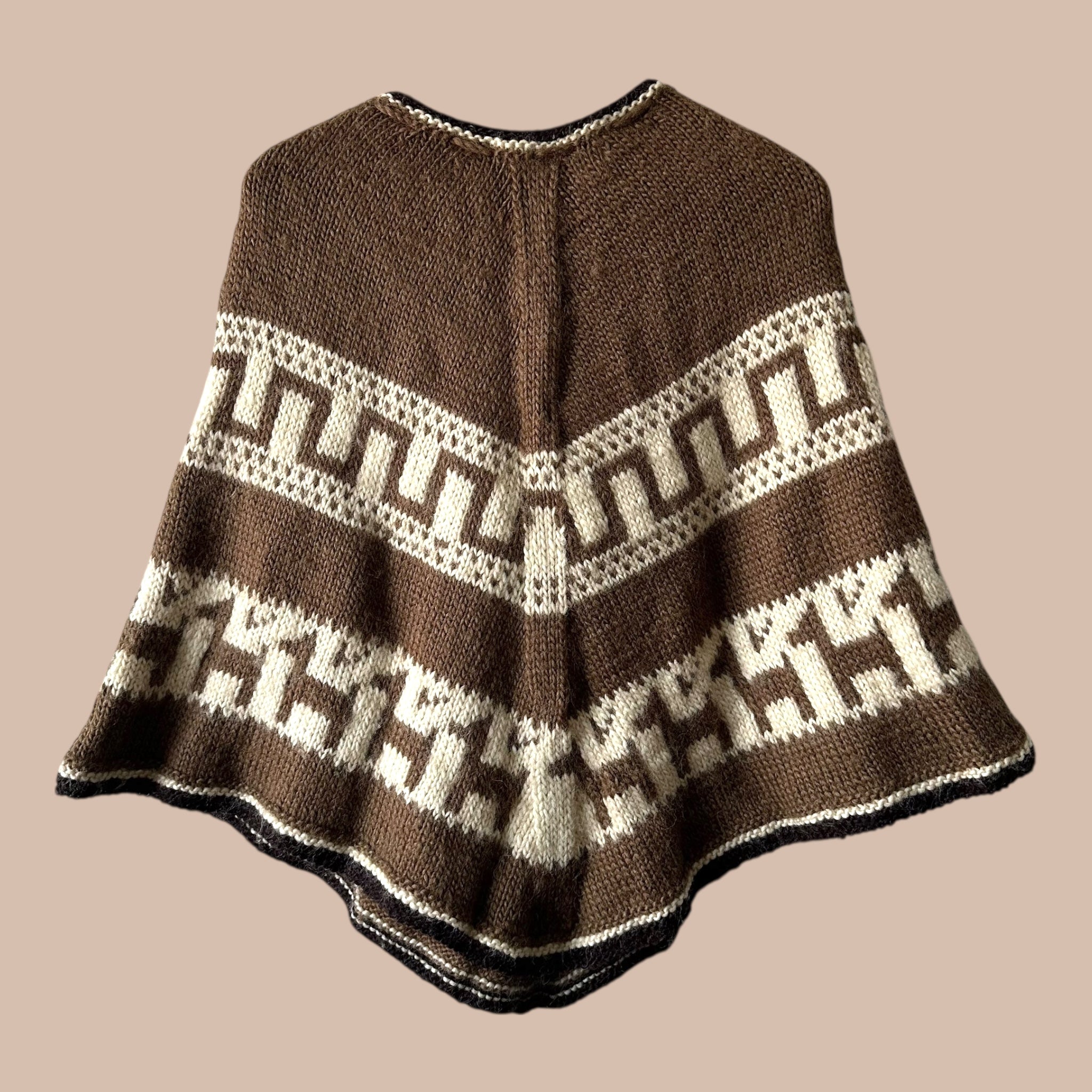 Handmade poncho Bloomy Moon