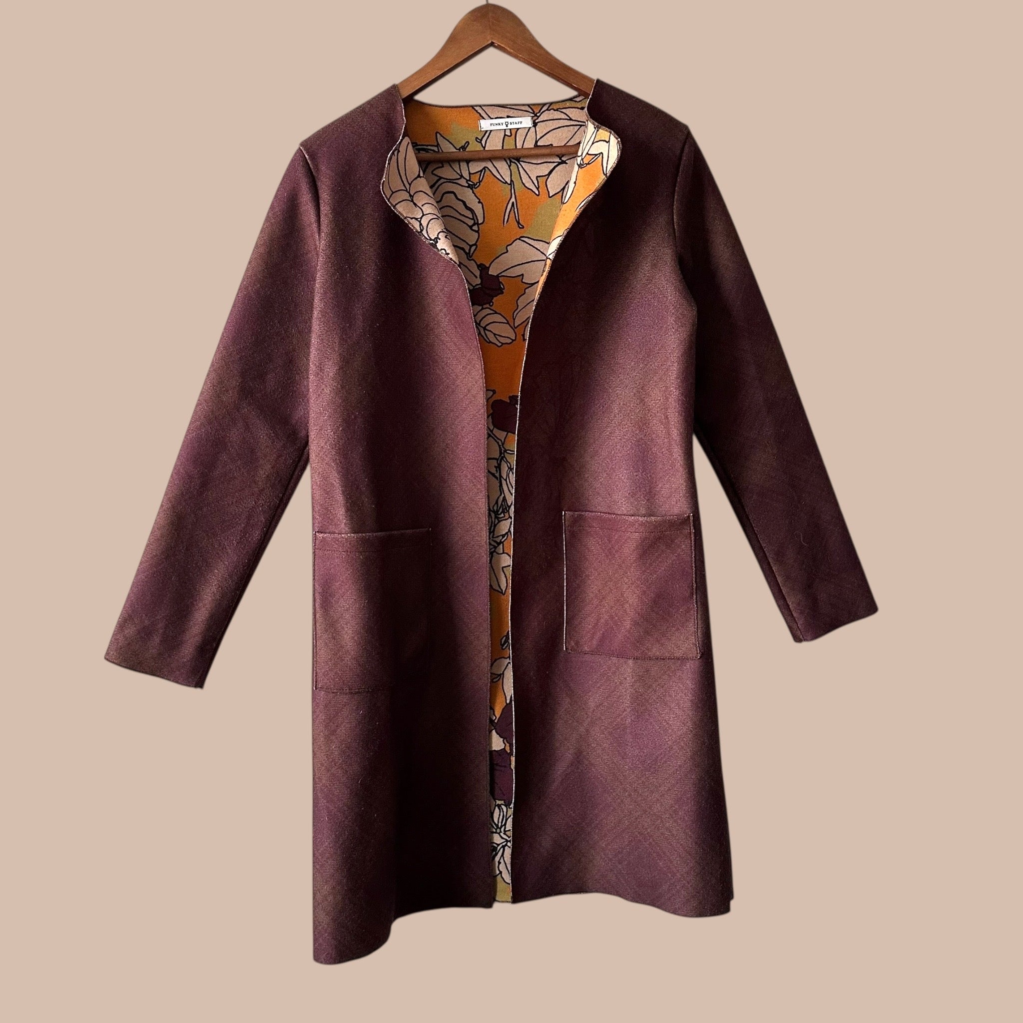 Funky Staff paitatakki S/M Bloomy Moon