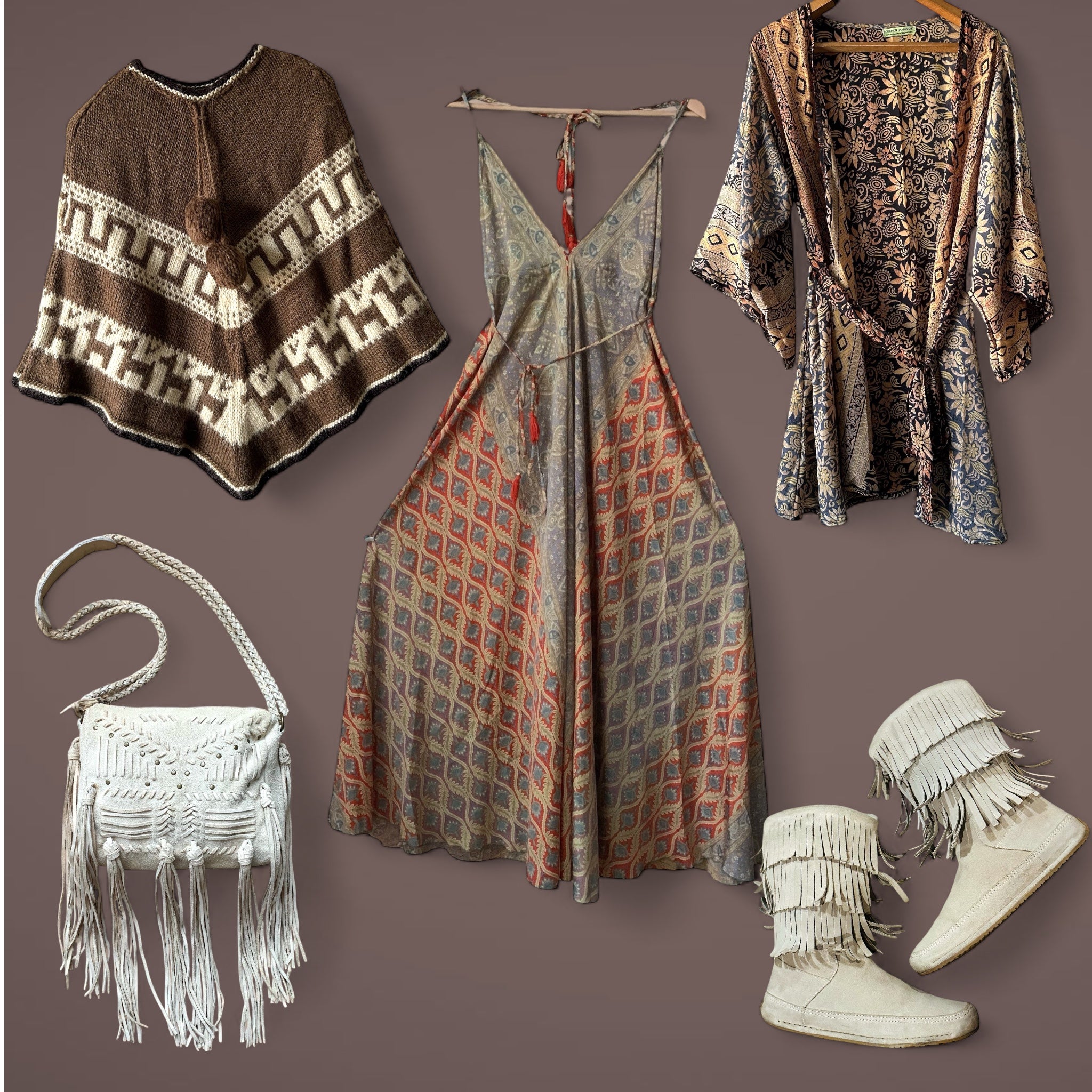 Boho Bloomy Moon