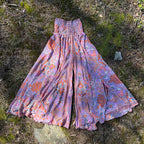 Leveälahkeiset housut (freesize) Bloomy Moon