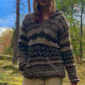Fleecevuorinen villahuppari M/L