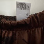 Laskostettu viskoosihame 38 Bloomy Moon