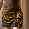 Seepraprintti minihame M/L Bloomy Moon