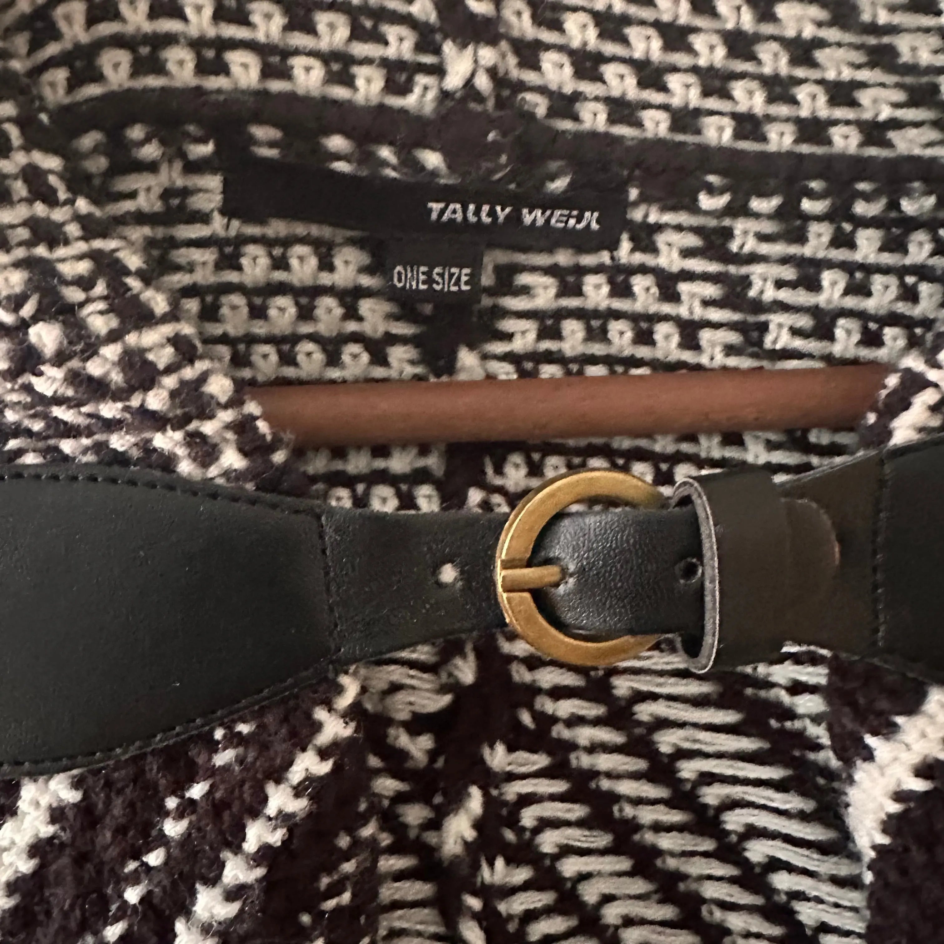 Tally Weijj huppuponcho (Freesize) Bloomy Moon