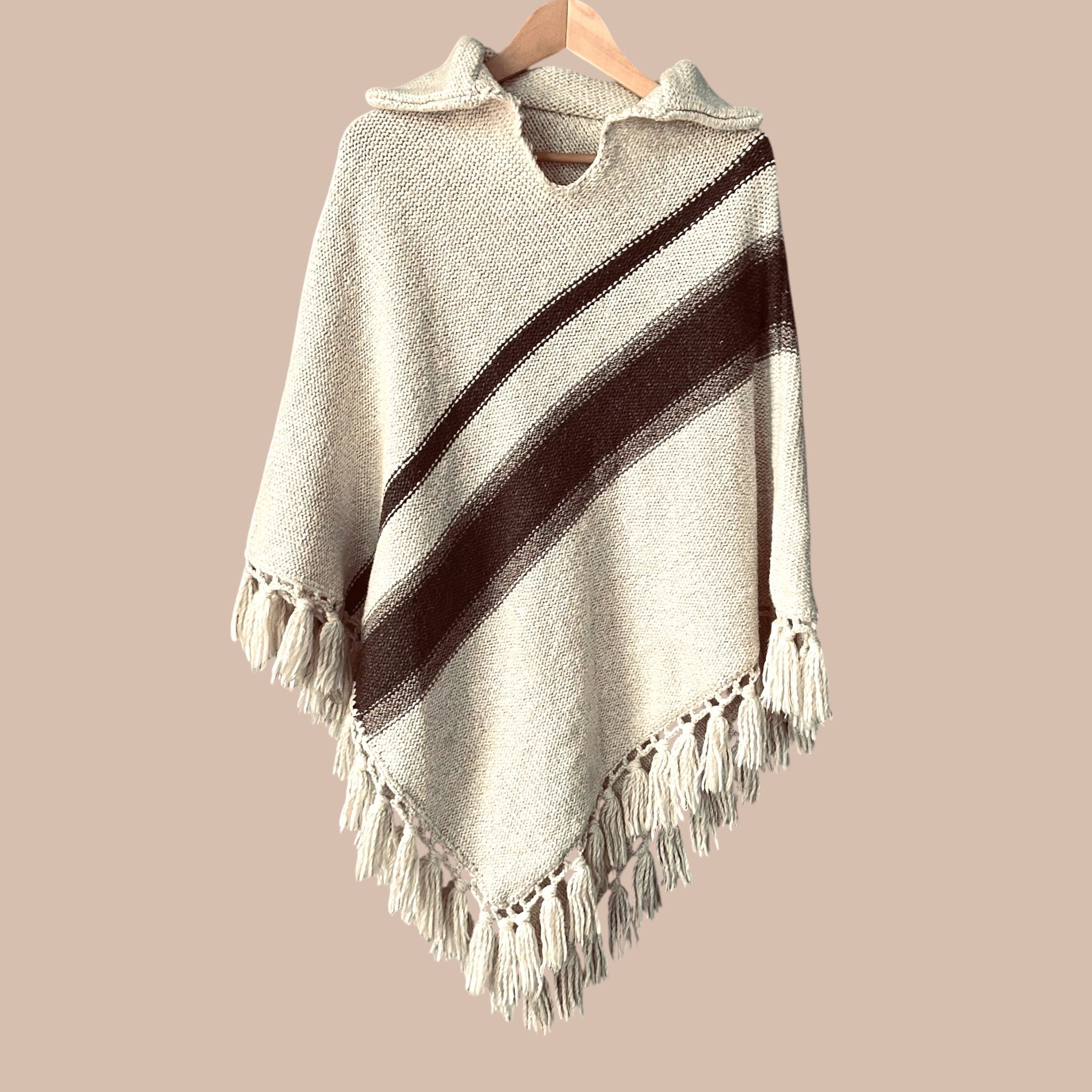 Handmade villa poncho Bloomy Moon
