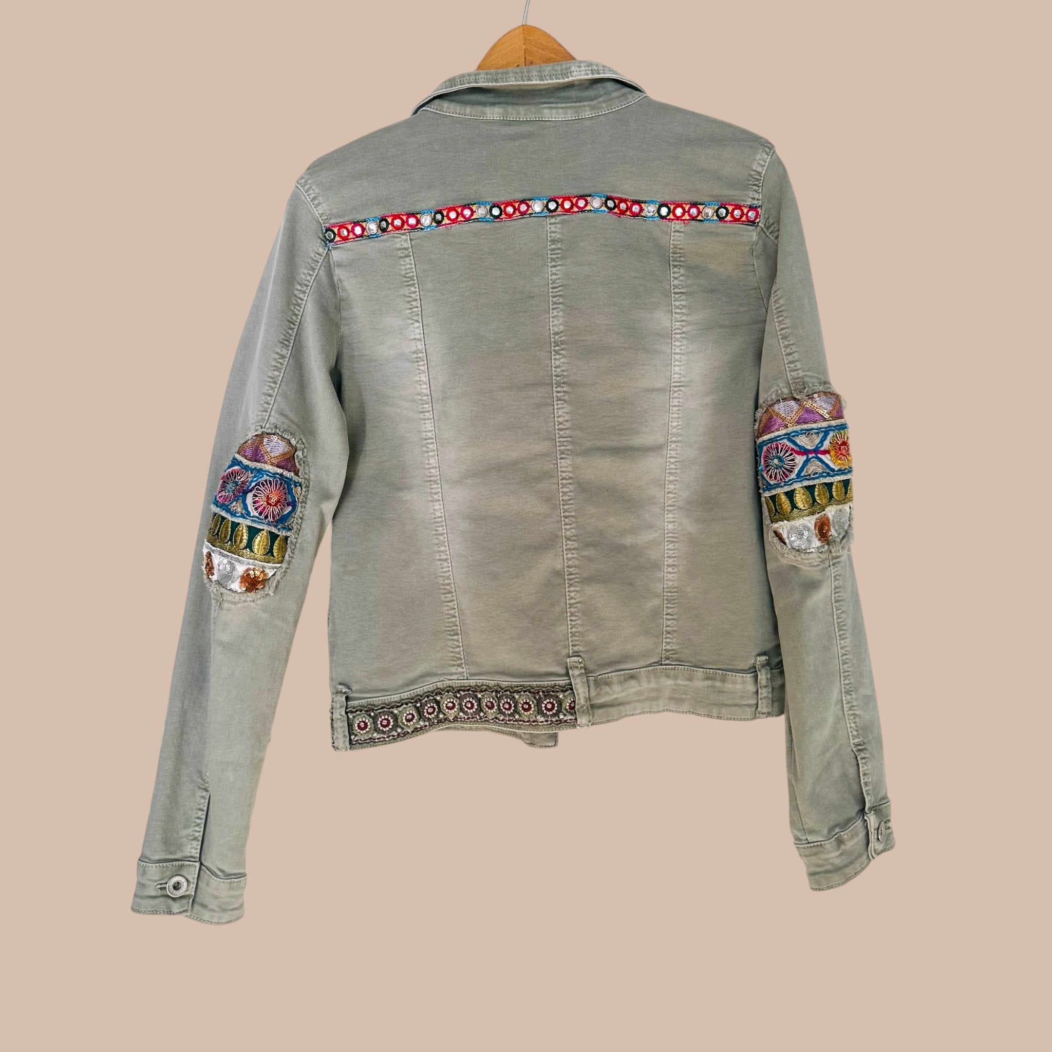 Boho farkkutakki M Bloomy Moon
