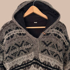 Fleecevuorinen villahuppari M/L