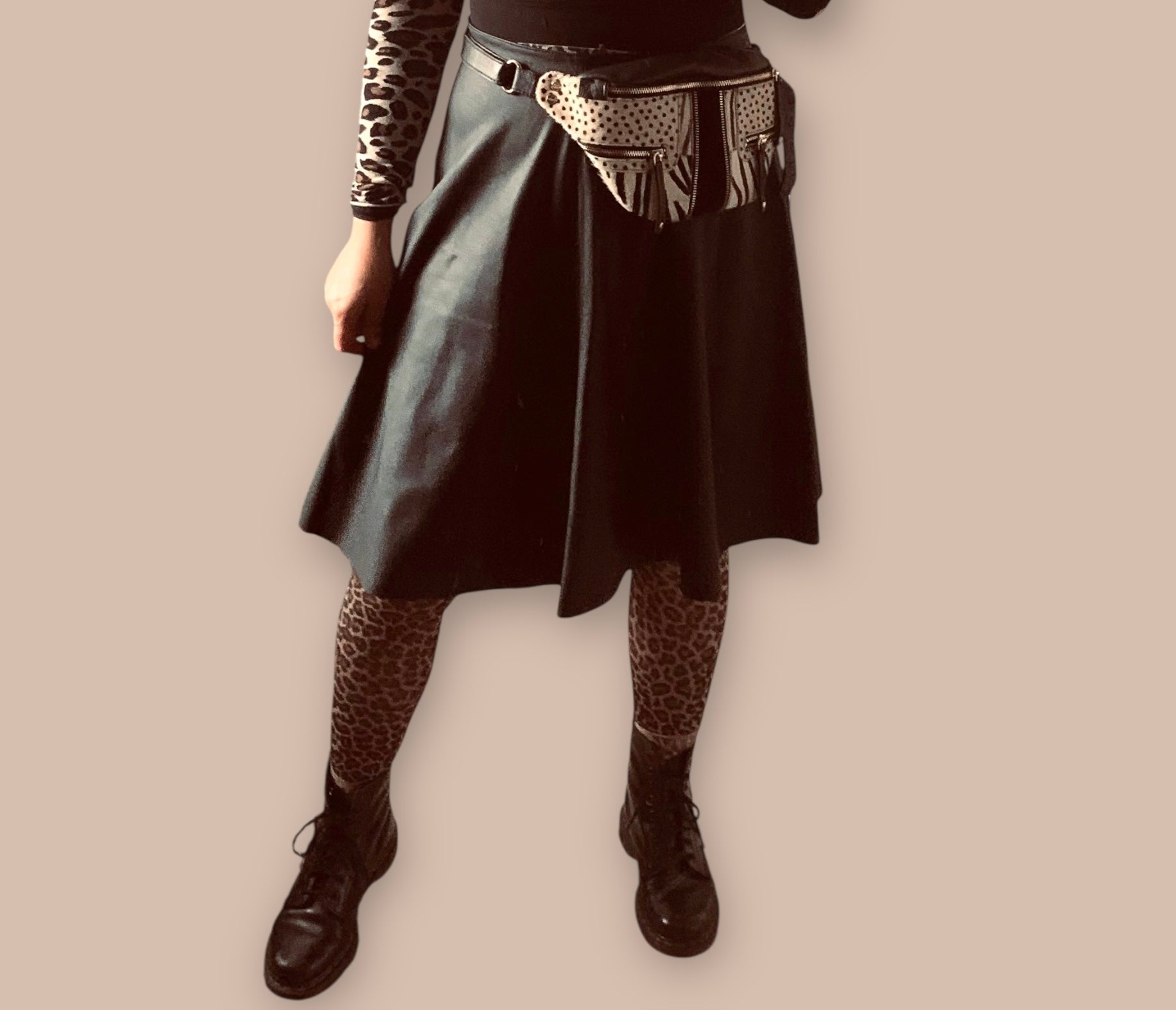 Only kellohelmainen hame 42 Bloomy Moon