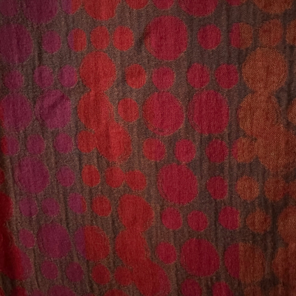 Linda Lykke villa-puuvillahuivi Bloomy Moon