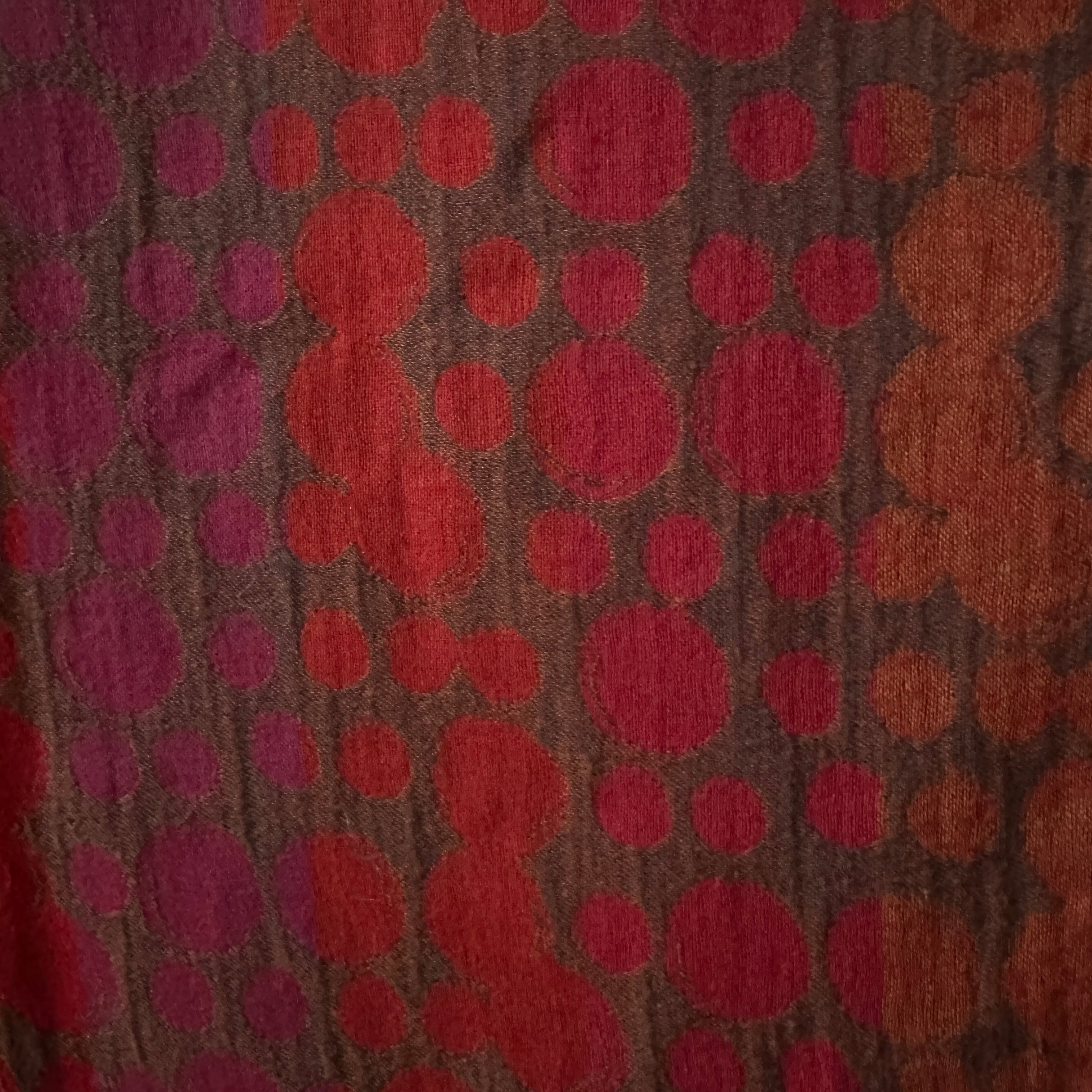 Linda Lykke villa-puuvillahuivi Bloomy Moon