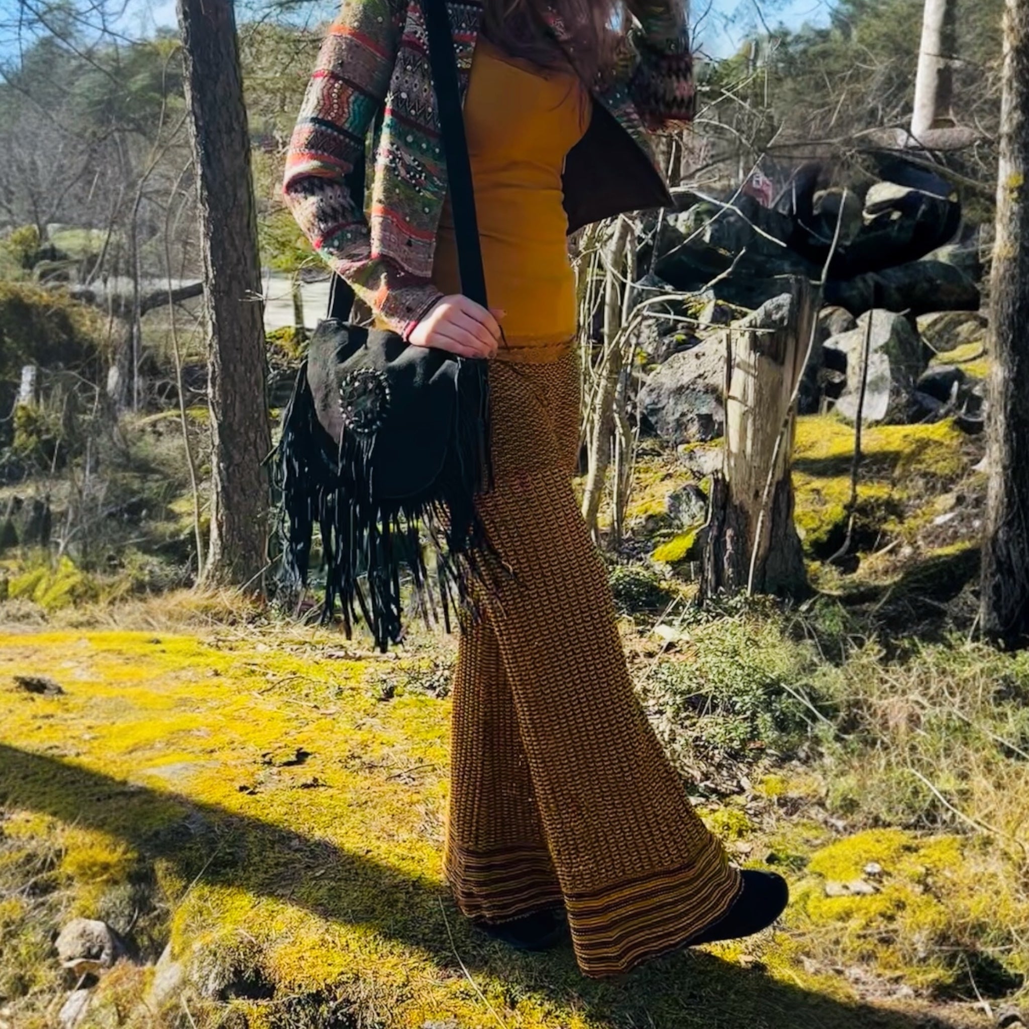 & Other Stories neulehousut M-L Bloomy Moon