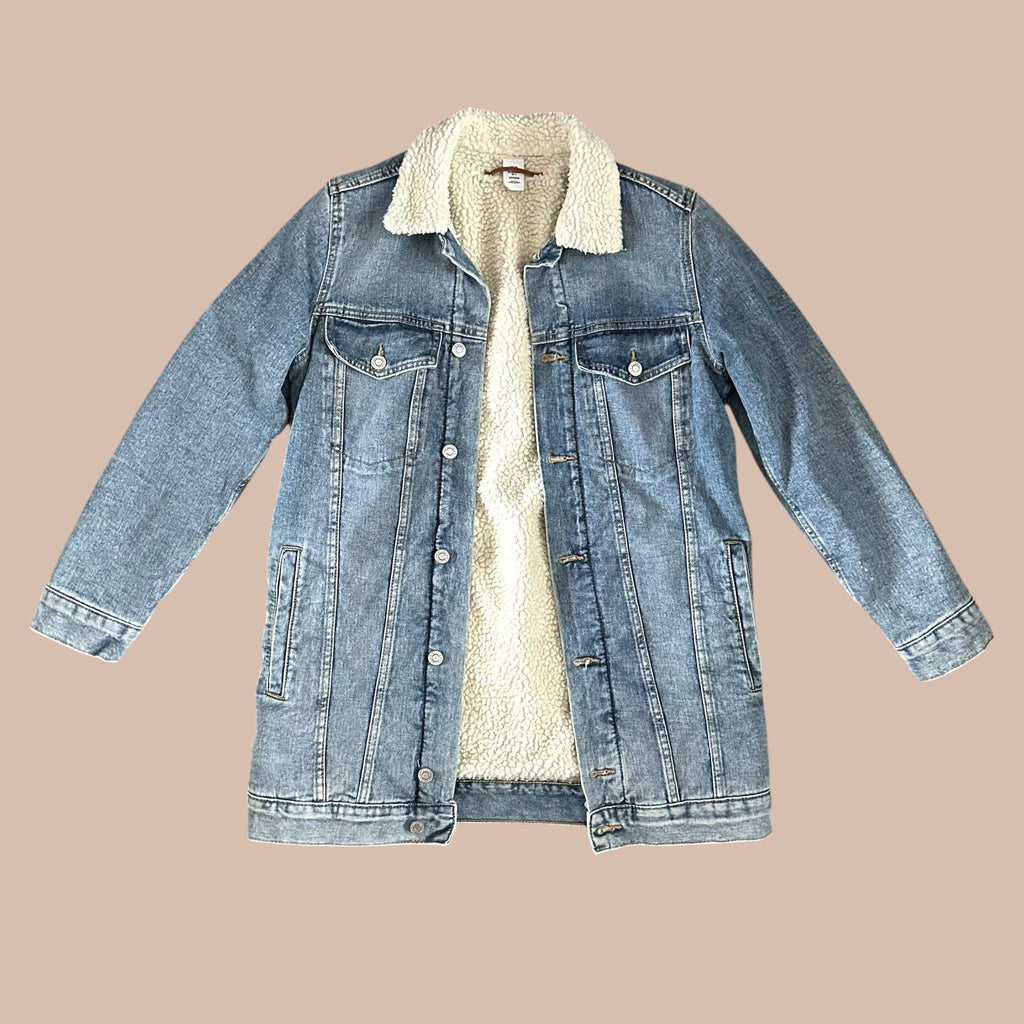 H&M talvitakki 36 Bloomy Moon