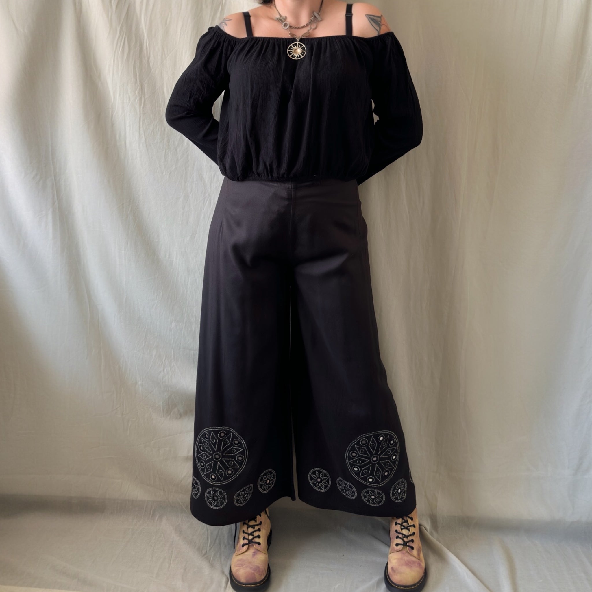 Kietaisuhousut (Freesize) Bloomy Moon