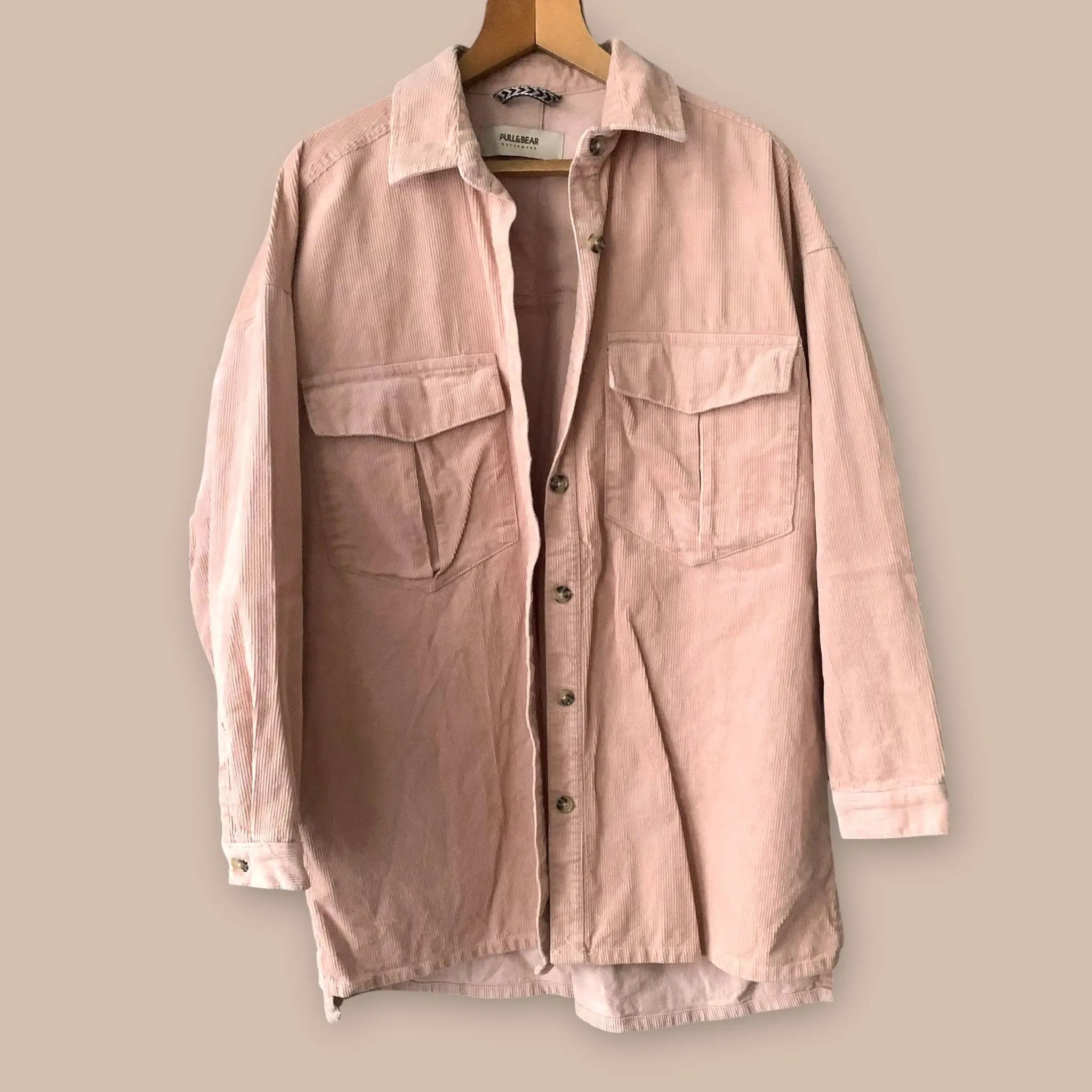 Pull&Bear vakosamettipaita M-XL Bloomy Moon