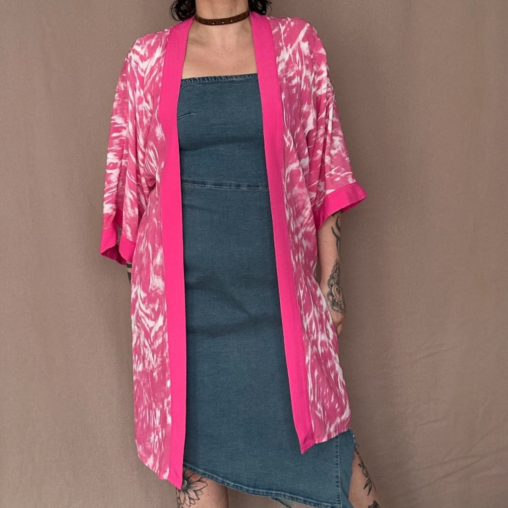 Värikäs kimono S/M Bloomy Moon