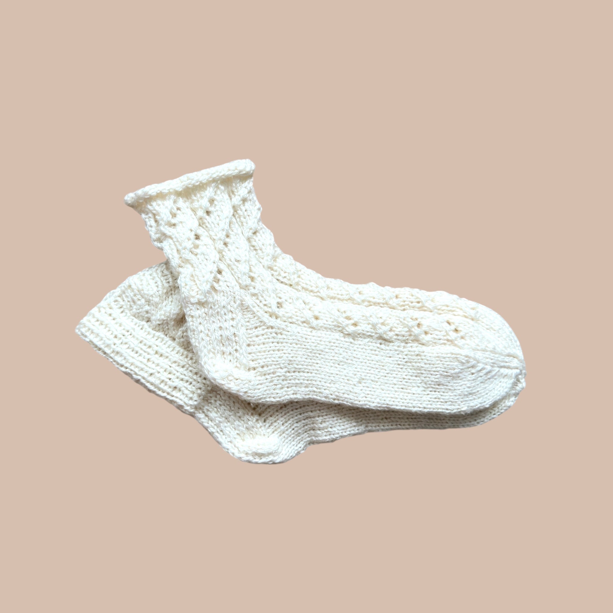 Handmade villasukat Bloomy Moon