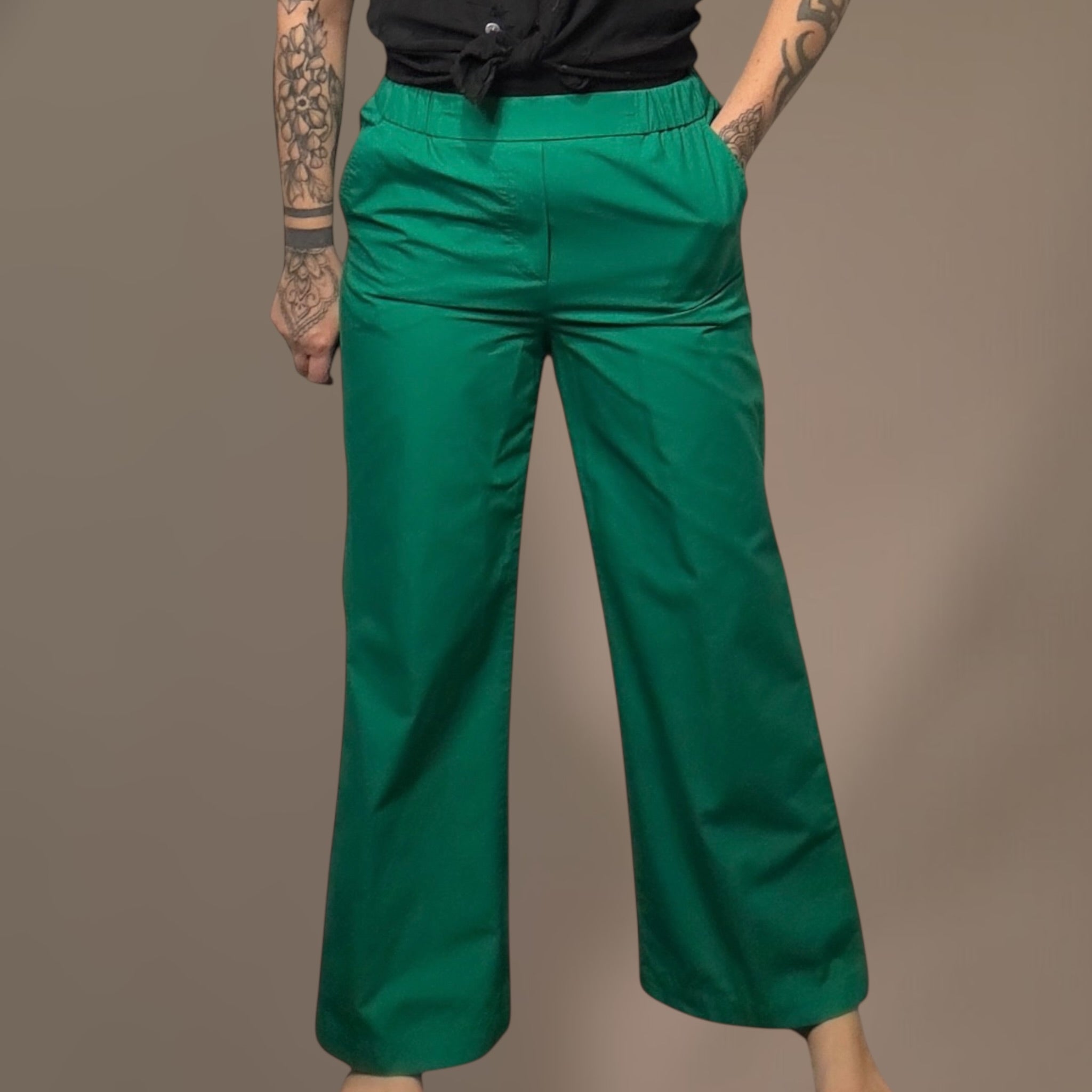 Benetton housut M Bloomy Moon