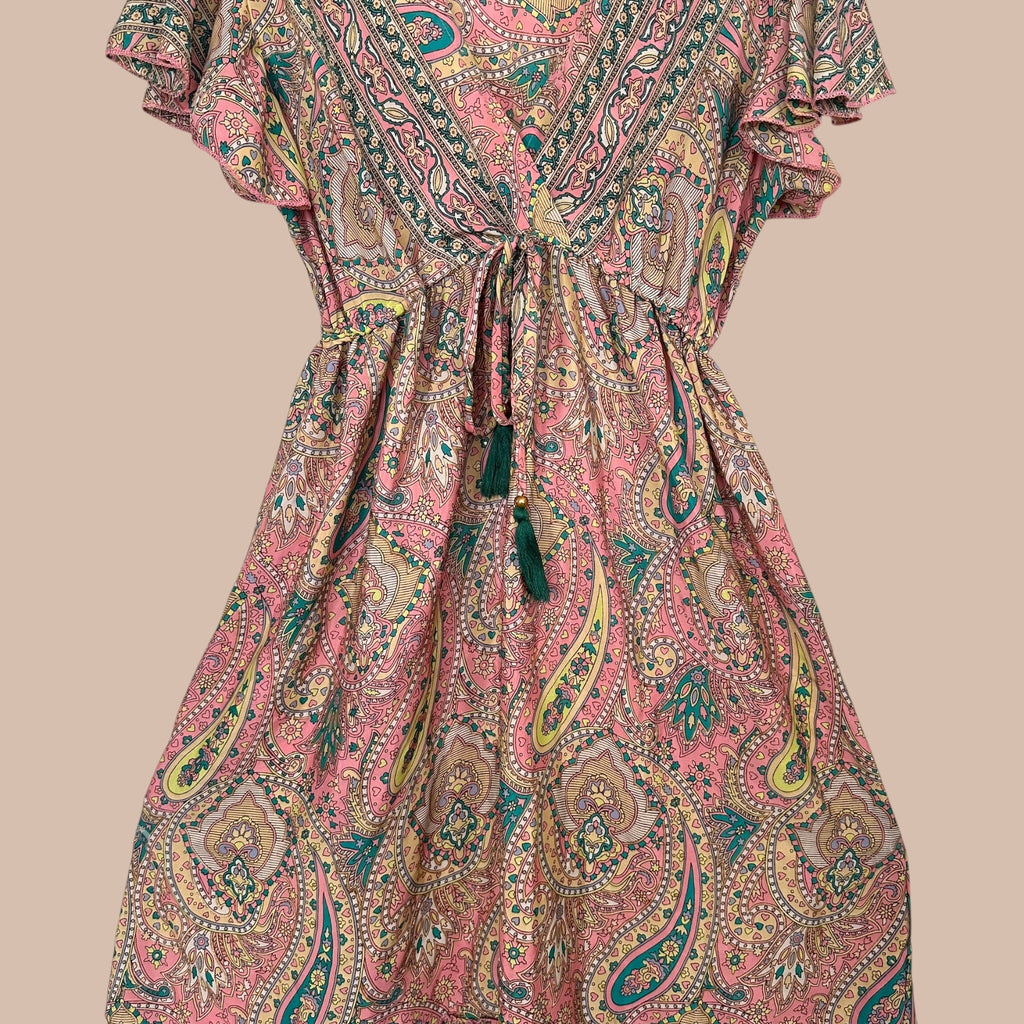 Intialainen silkkimekko S-L Bloomy Moon