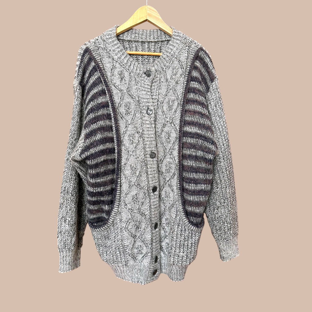 Handmade vintage villatakki M-XL Bloomy Moon