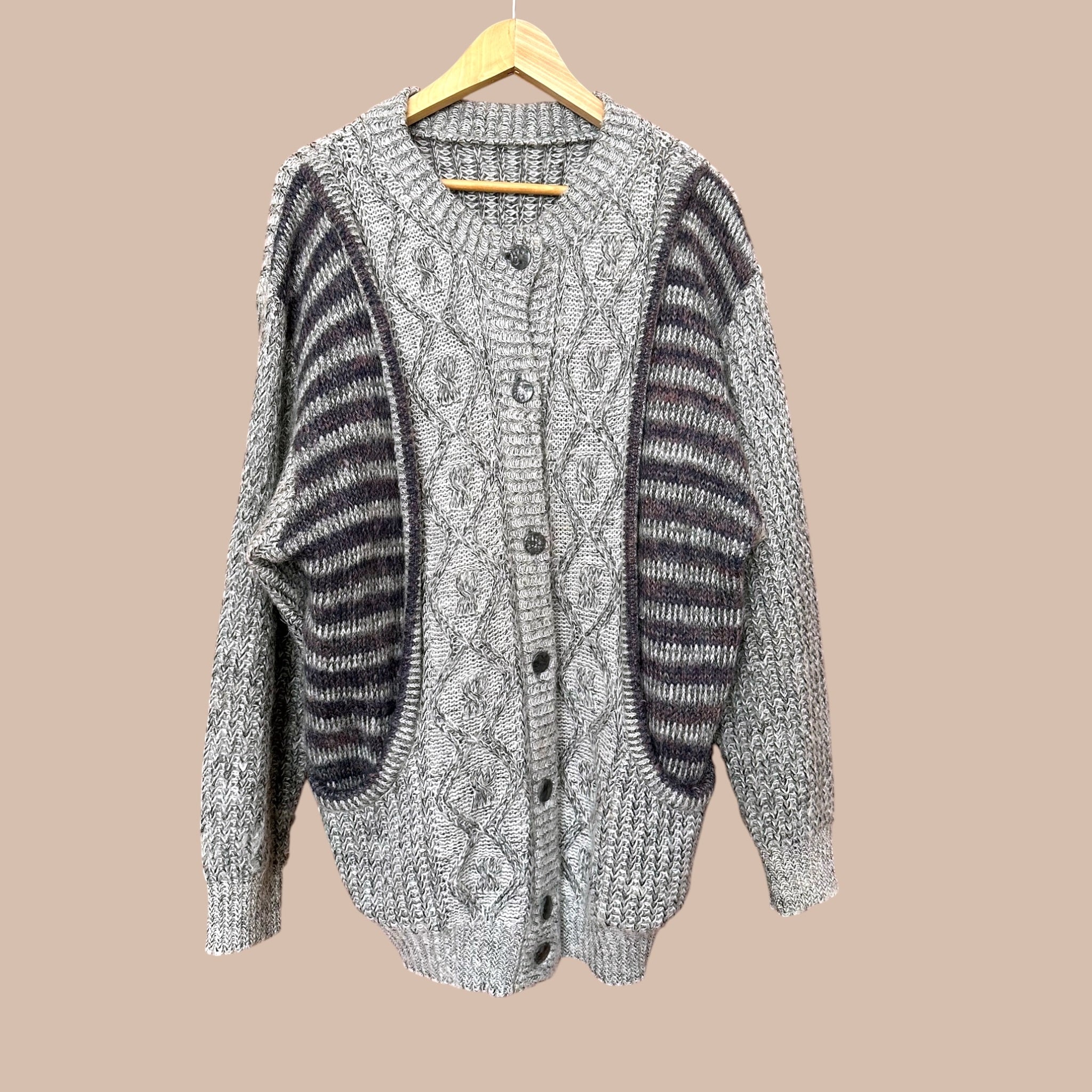 Handmade vintage villatakki M-XL Bloomy Moon