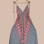 Intialainen silkkimekko Bloomy Moon