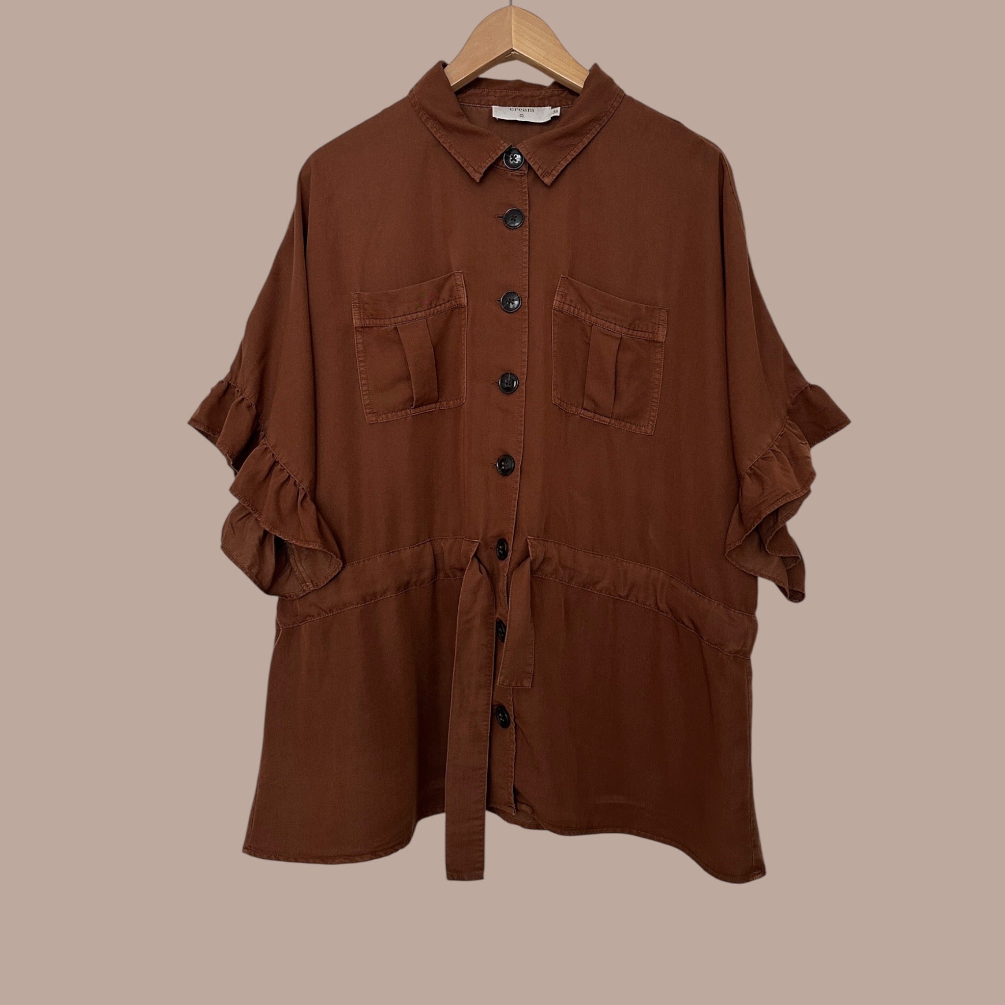 Cream pusero 38 Bloomy Moon