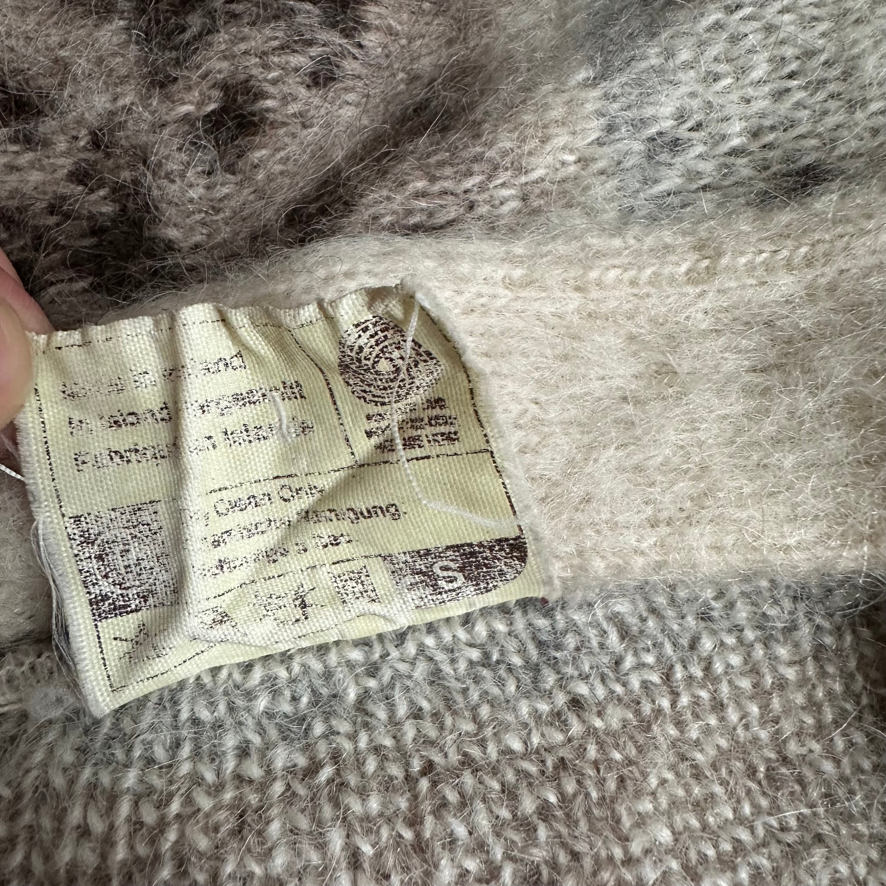 Iceland Hekla vintage villatakki S-L Bloomy Moon