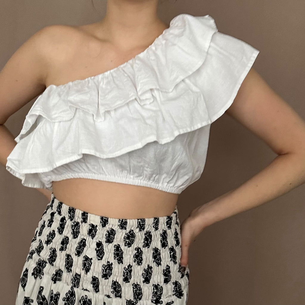Off the shoulder toppi M/L Bloomy Moon
