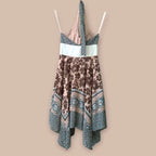Vero Moda halterneck mekko 36 Bloomy Moon