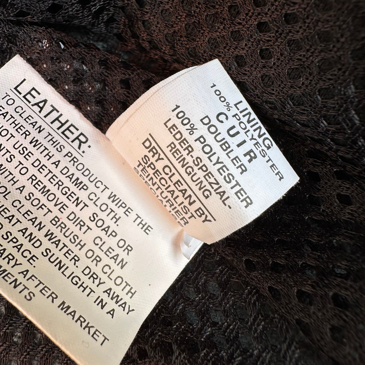 Hapsullinen nahkatakki L/XL Bloomy Moon