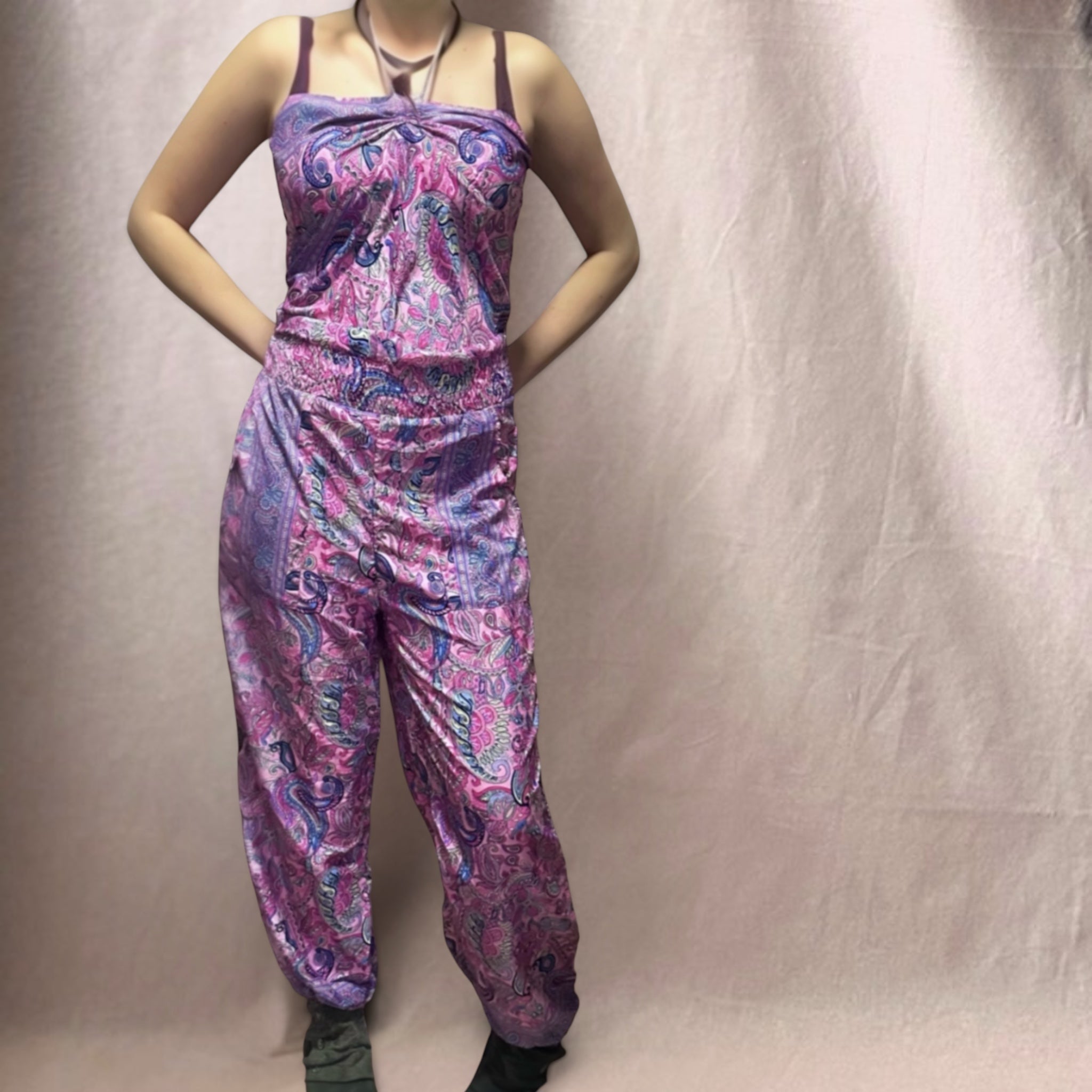 Intialainen haalariasu S-M Bloomy Moon
