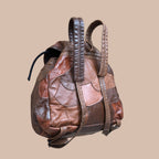 Vintage nahkareppu Bloomy Moon